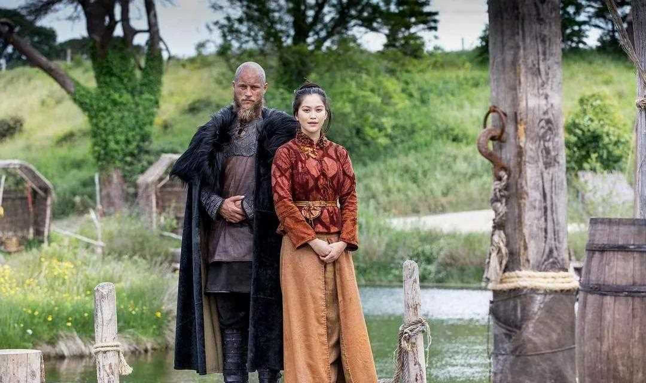 《维京传奇》第四季里,莫名其妙地出现了一位唐朝公主.
