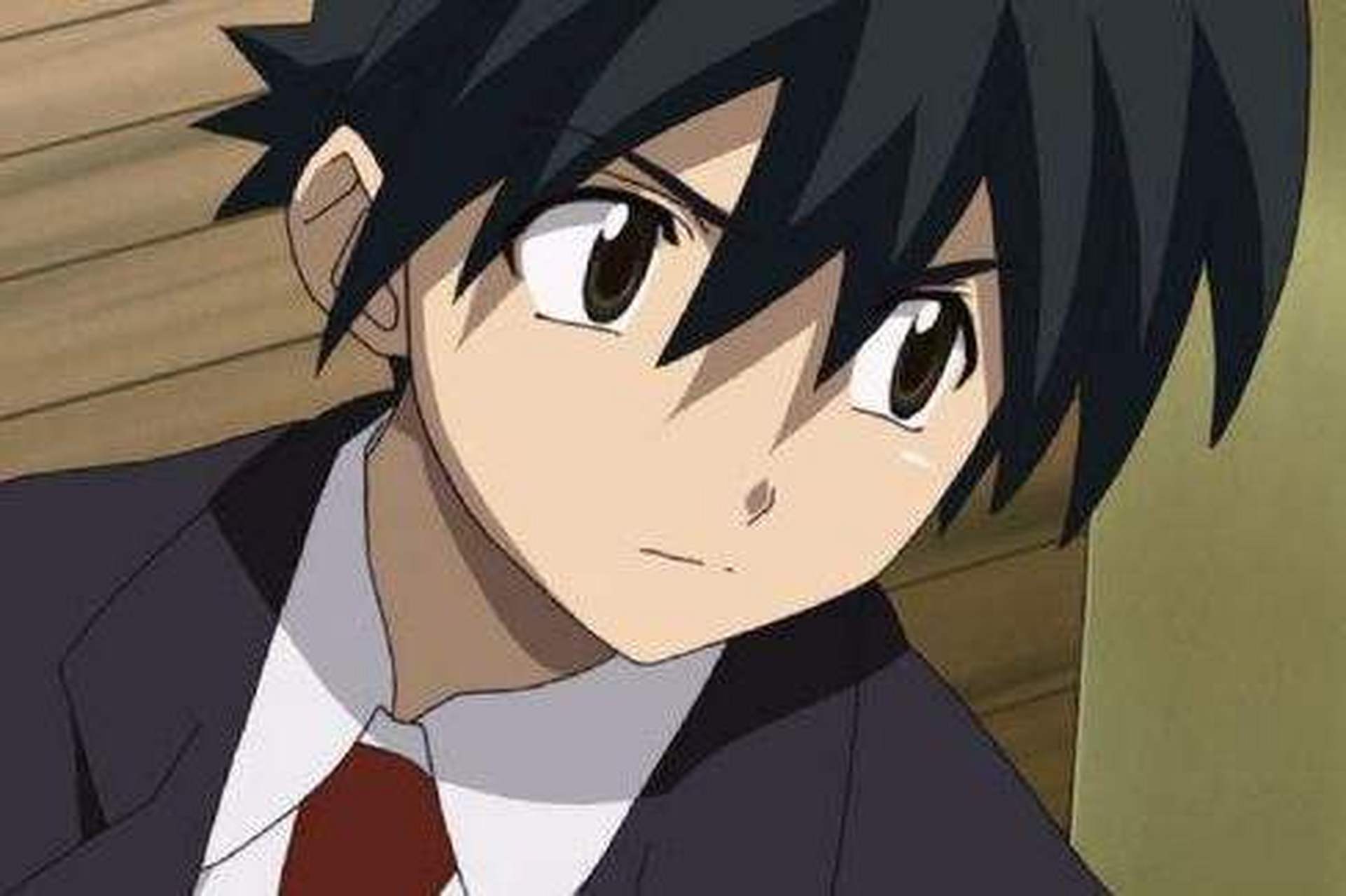 school days:伊藤诚因为家庭的原因,导致从小性格就十分阴暗,完美继承