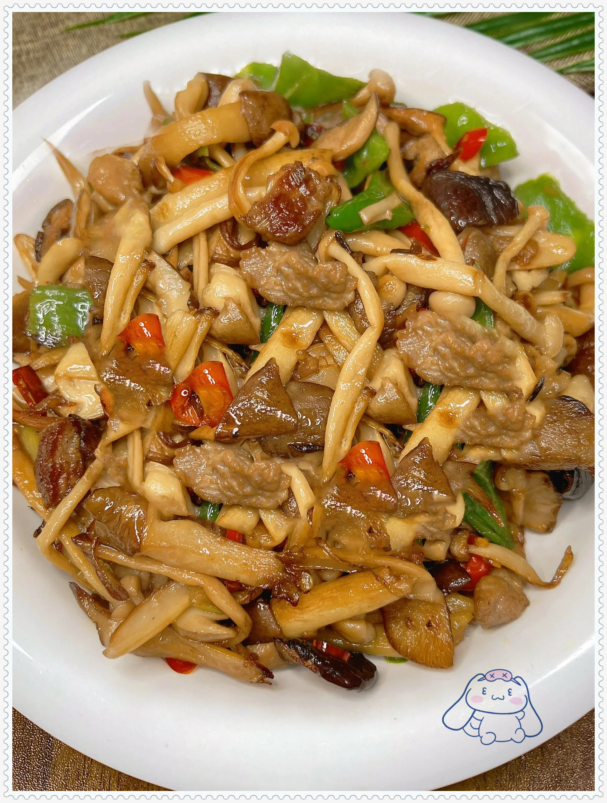 这种做法让蘑菇散发出浓烈的香气,令人着迷!