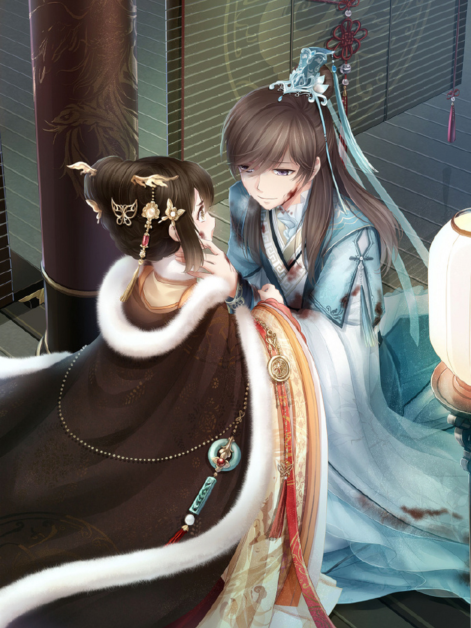 次元饭# 羽弦之音&林渡烟雨&火侵天地[心]