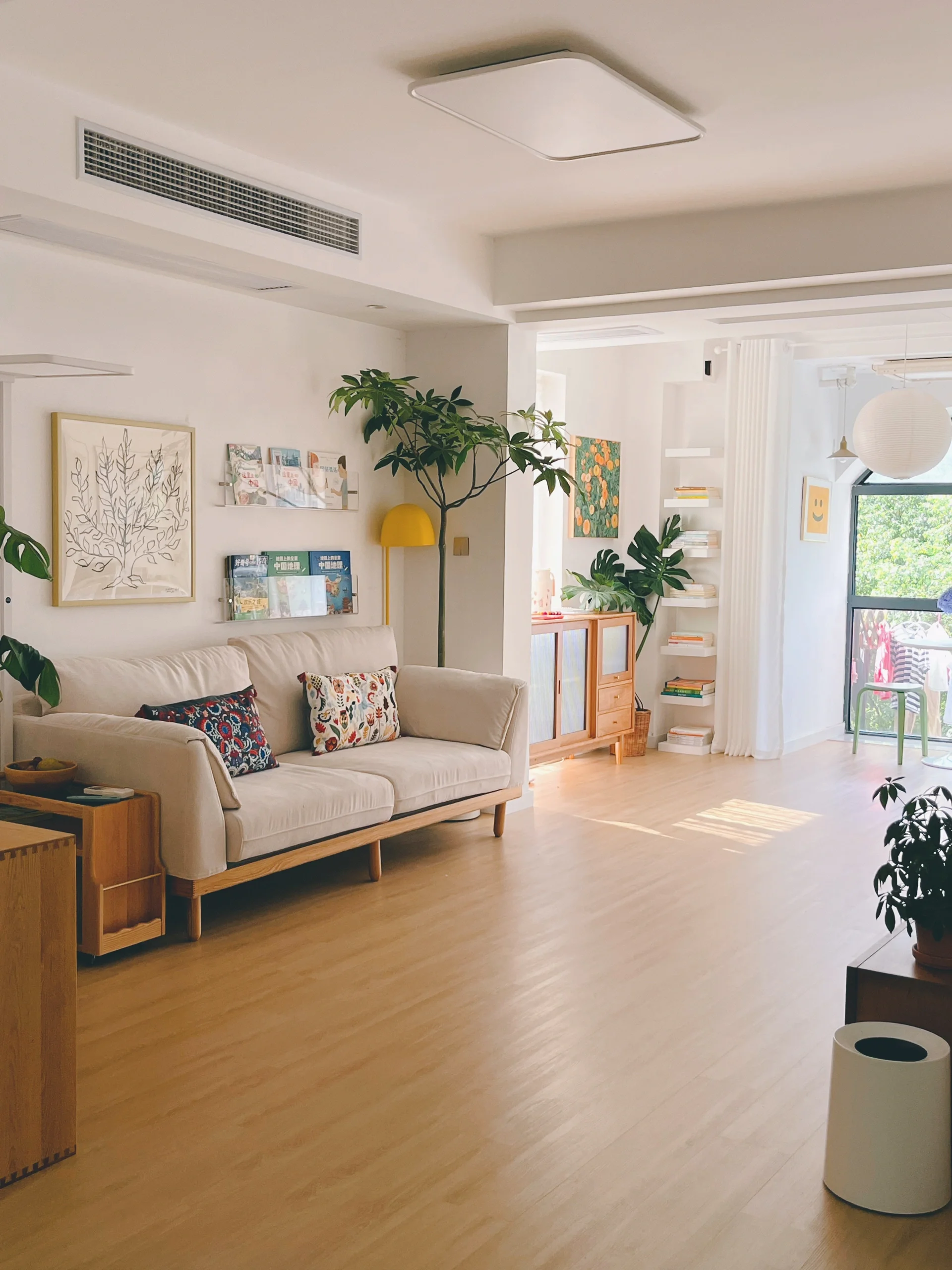 好喜欢干净整洁,又温馨舒适的家!