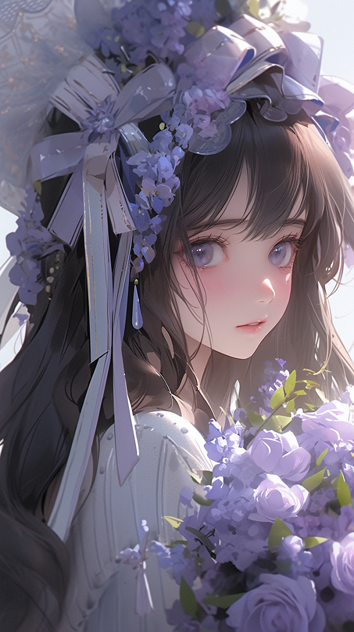 手机壁纸# #美女# # #帅气小姐姐# #二次元美图# 烟轻雨小.