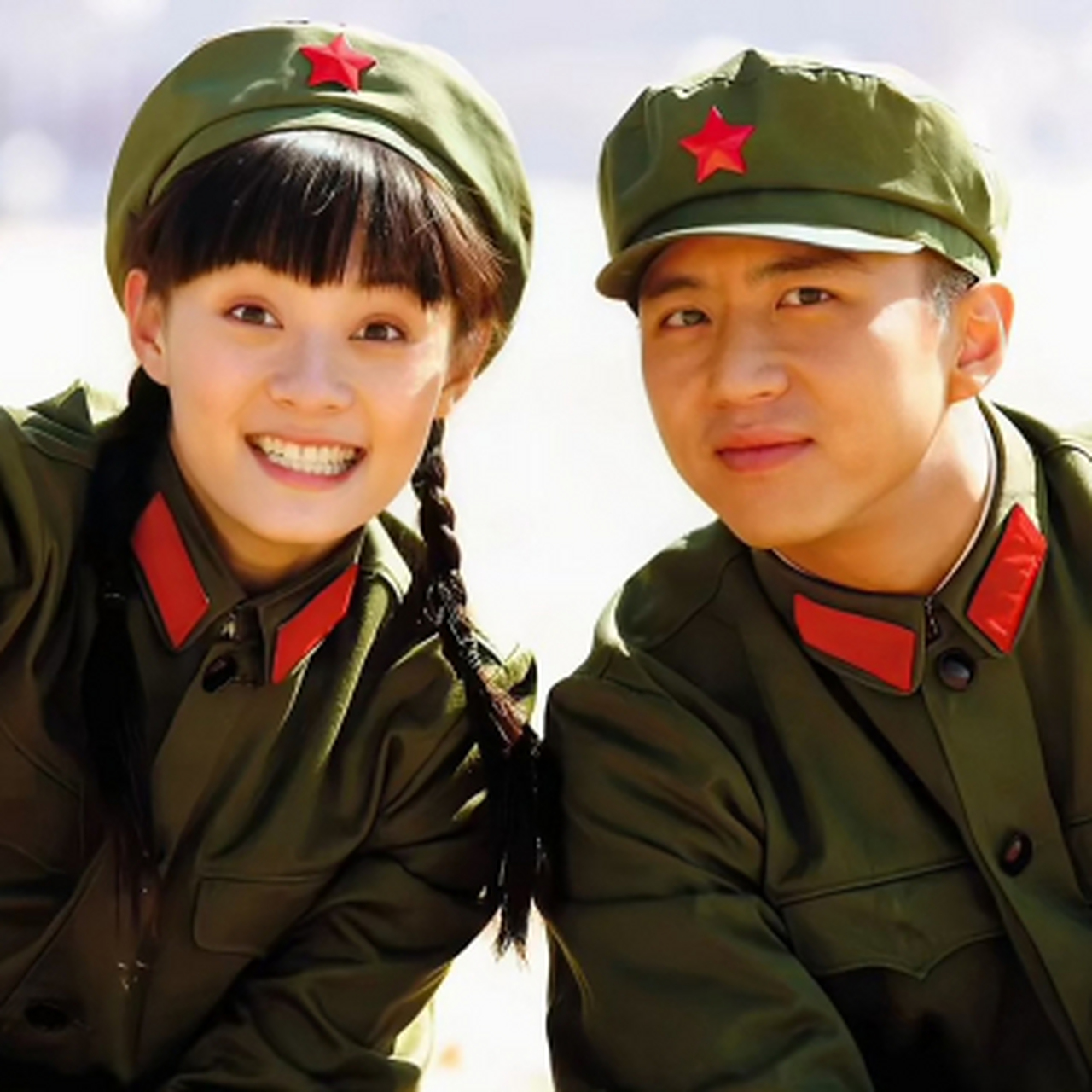 穿军装的孙俪是她最漂亮的时候