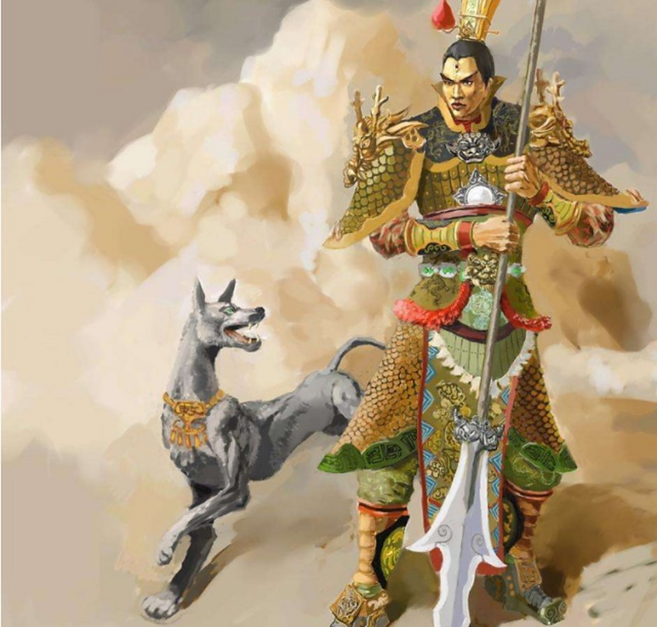 作为中国传统文化中一个重要的神话人物,二郎神一直以来都是人们津