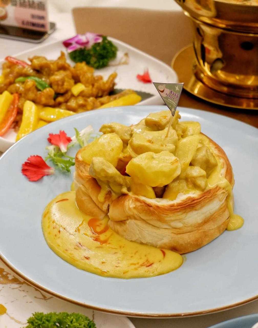 最好吃的咖喱面包鸡绝绝子[嘿哈] 找到和泰国喝到一模一样的泰奶了!