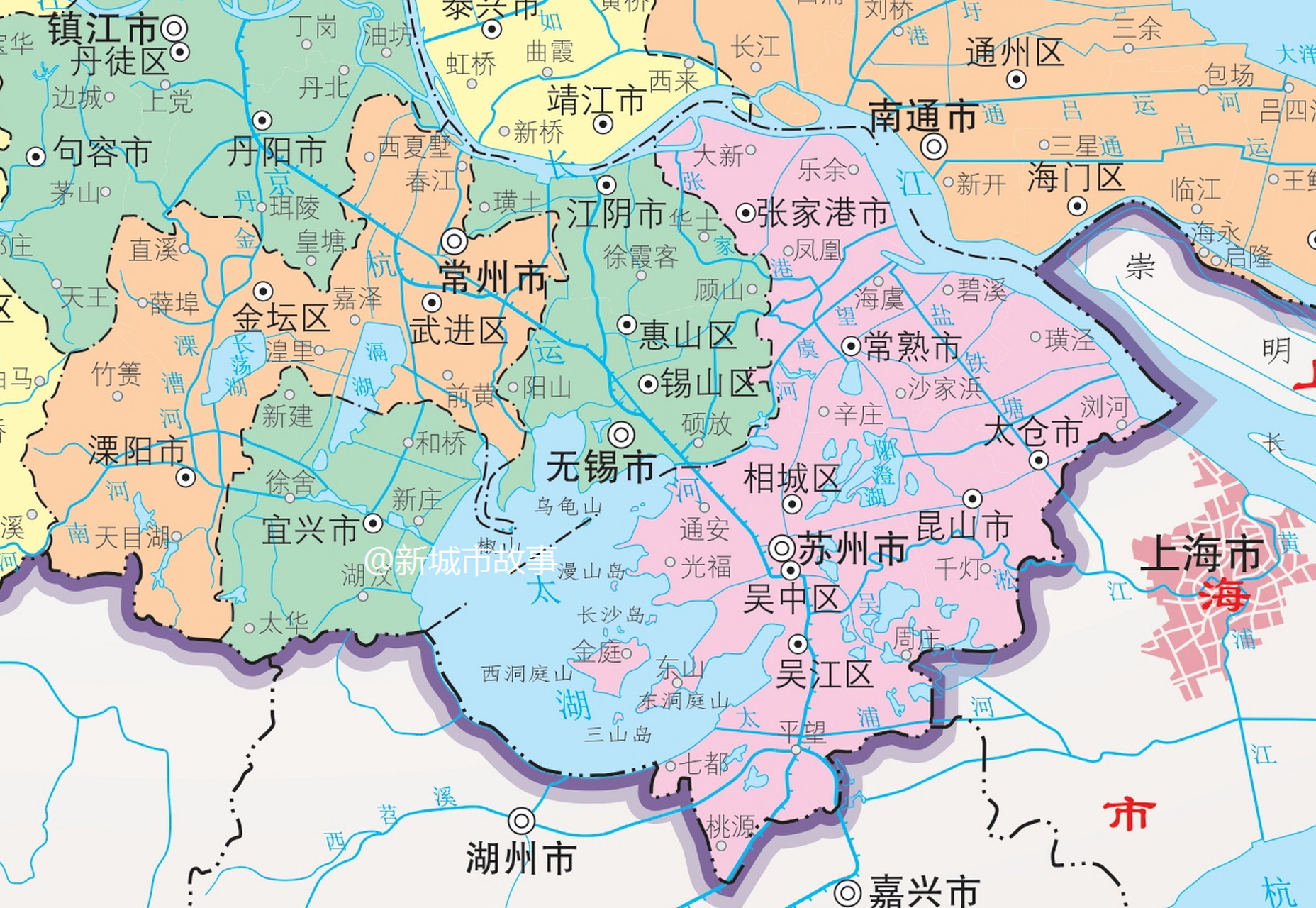 实际上苏锡常在发展经济的过程中是相对独 立的,虽然说都是苏南模式