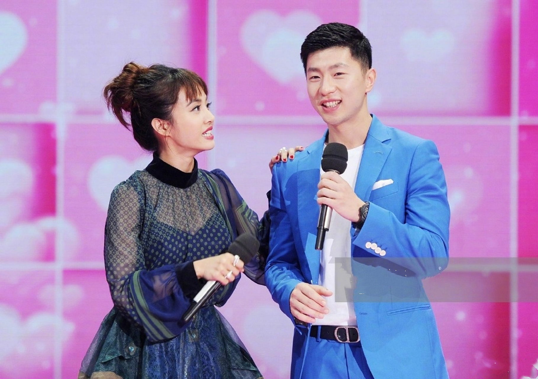 蔡依林恭喜马龙夺冠:龙队太强了!