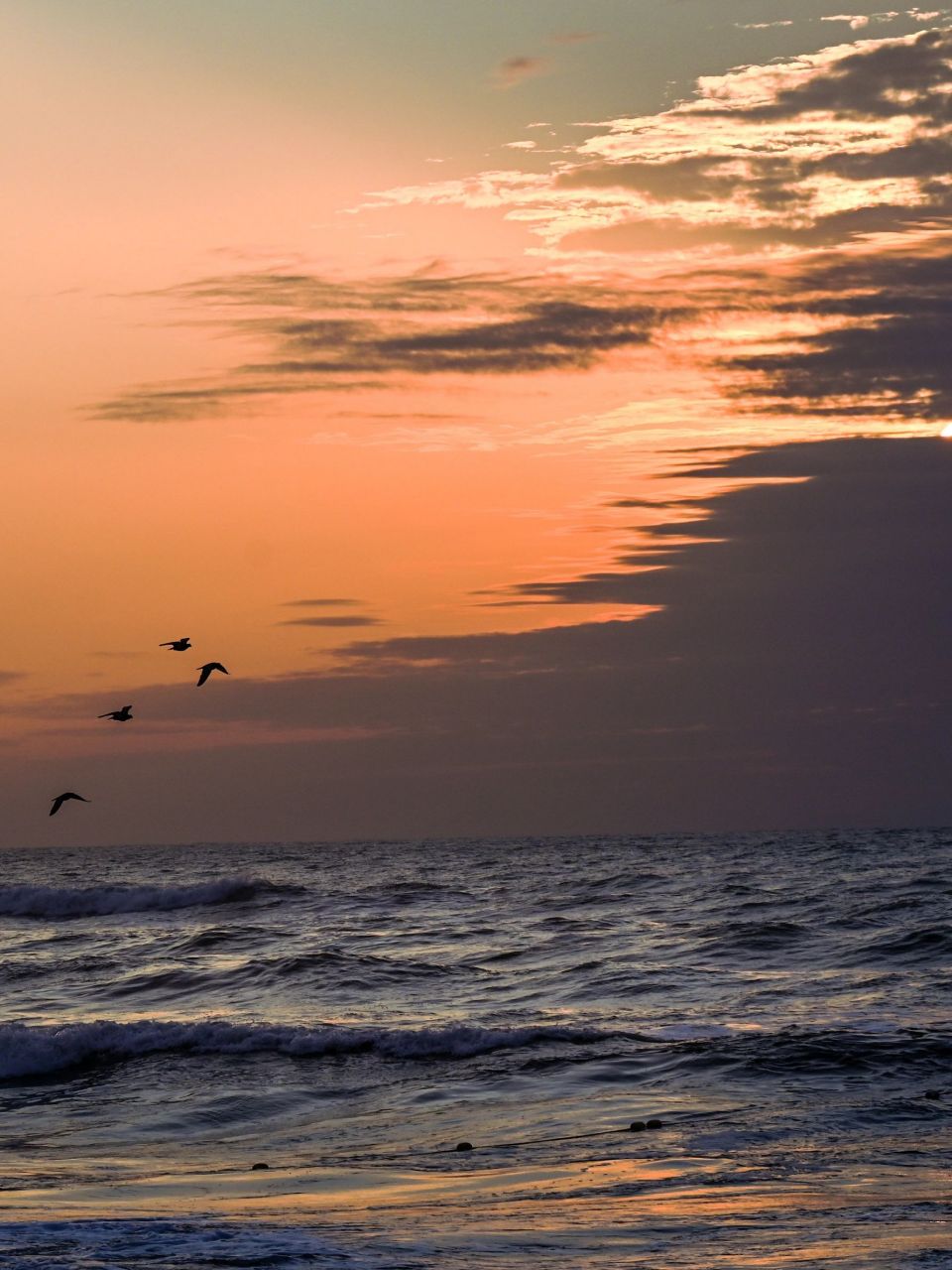 惠州这个海岛日出真的美得让人疯狂10000次  一望无际的蔚蓝大海, 日