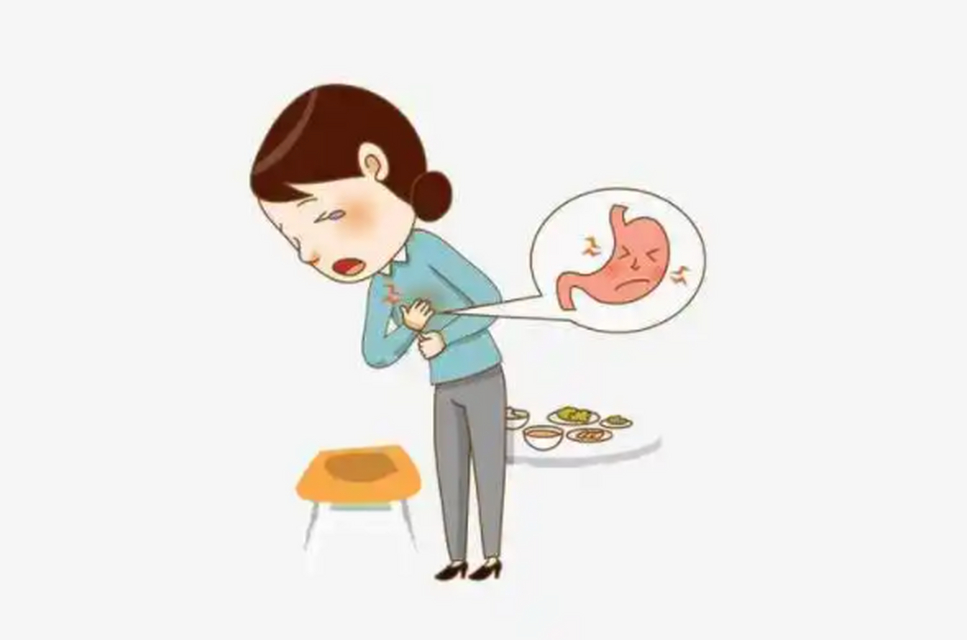 胃不舒服一直冒清口水,需要考虑到以下几个情况: 第一有没有食管反流