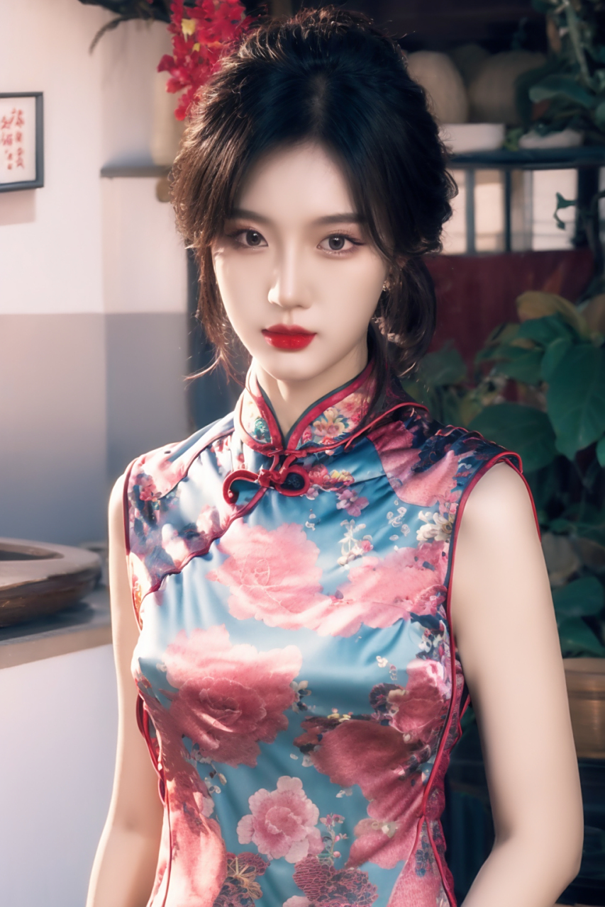 古典之美:旗袍女孩与摄影的艺术碰撞  在快速发展的今天,古典之美似乎