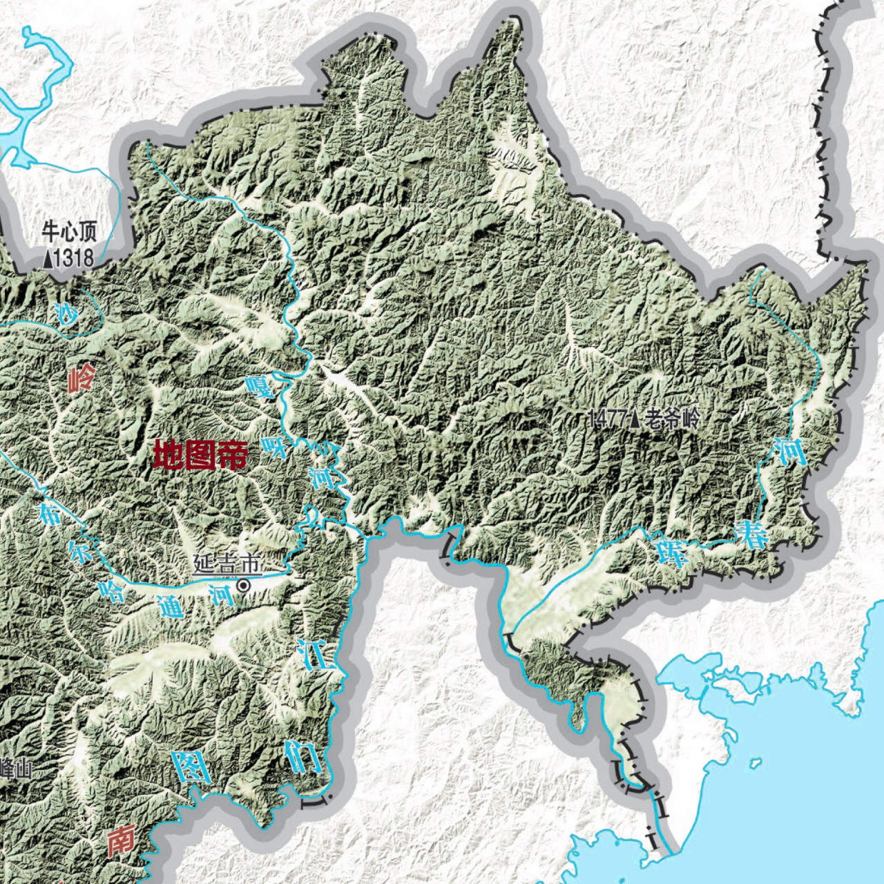 【吉林地形 吉林省整体地势东南高,西北低,东南部是长白山脉及余脉