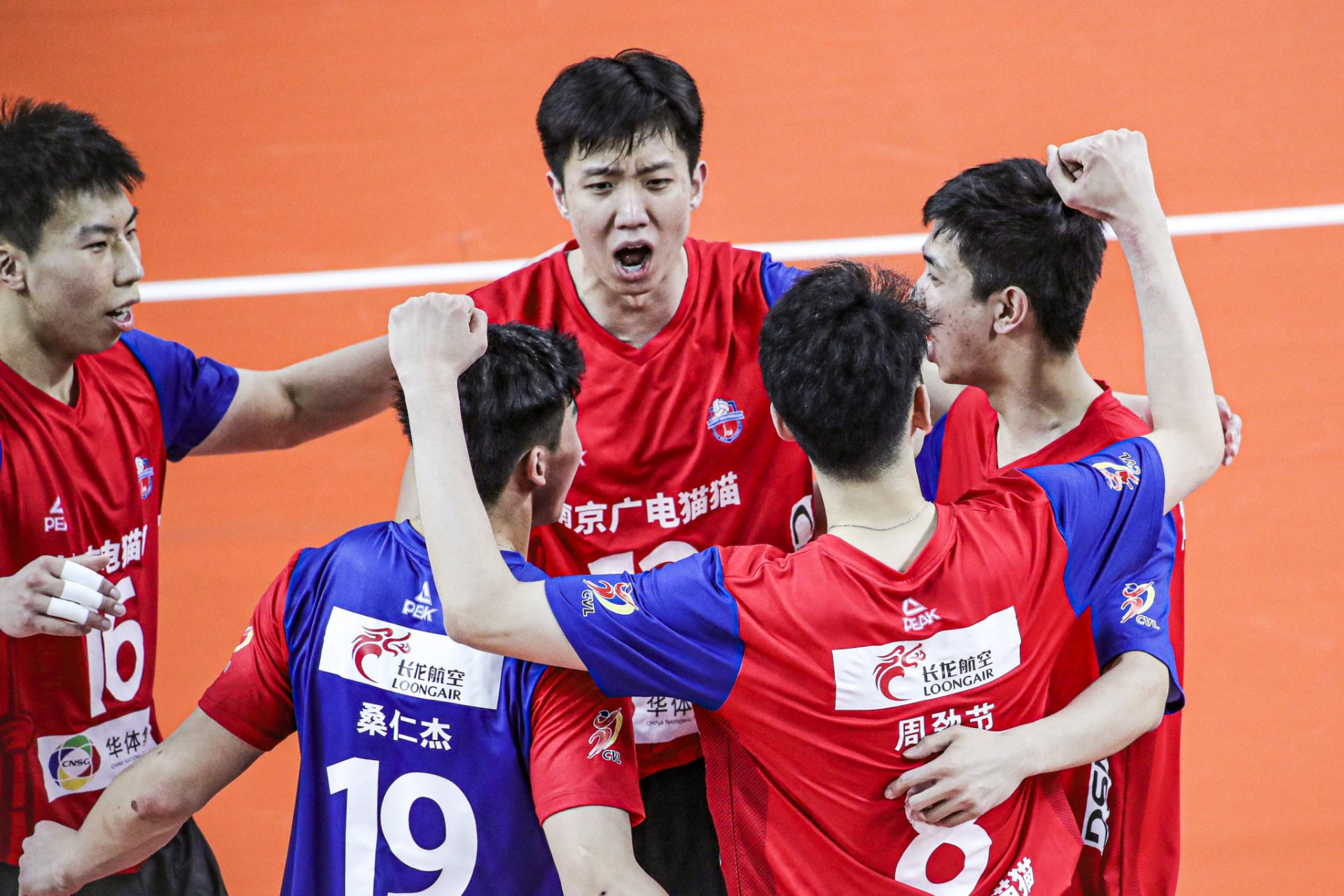 【江苏男排3:0横扫天津队】  全国男子排球冠军赛第一站a组南京赛区