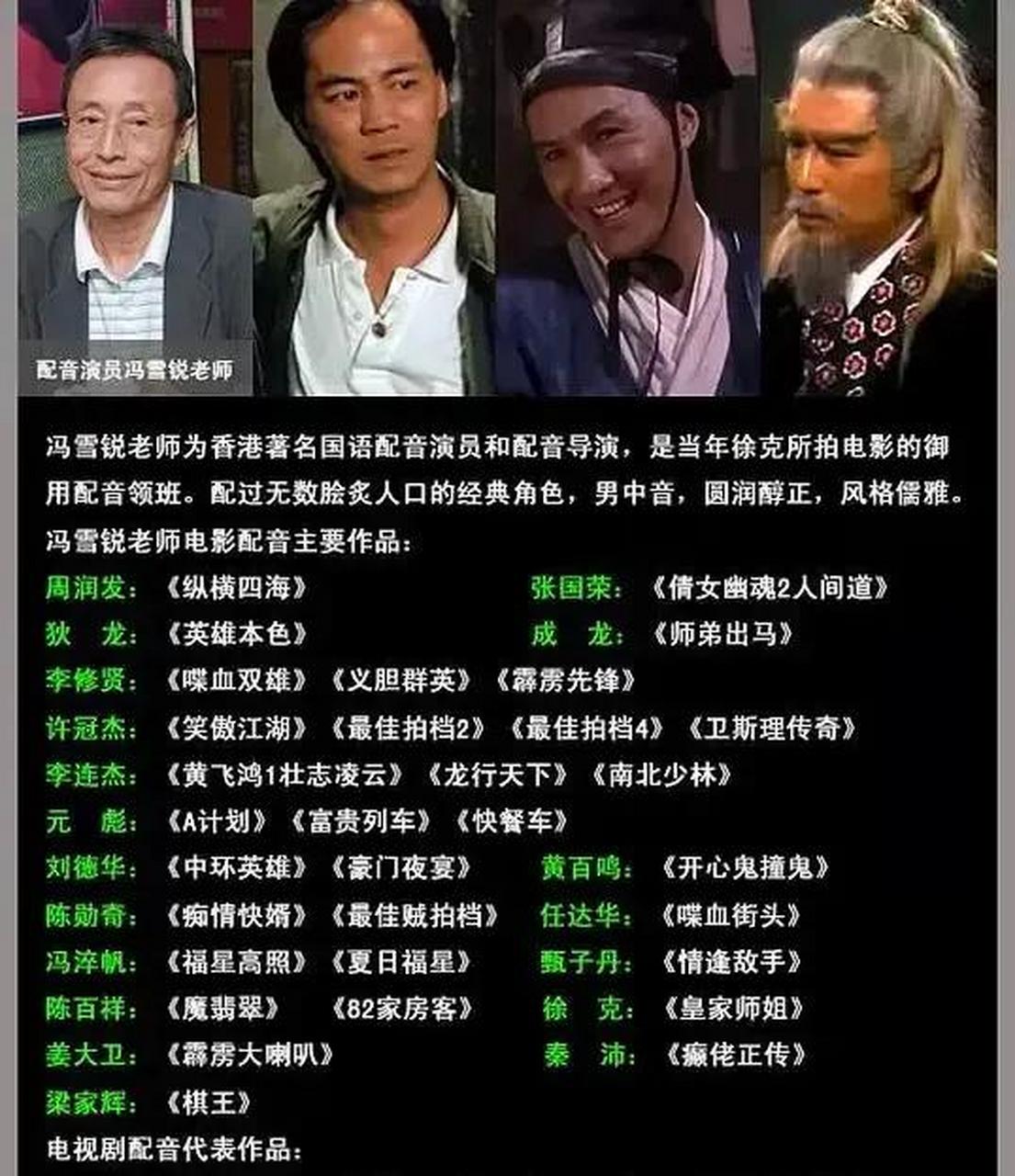 gif创作人# #香港国语配音演员冯雪锐去世#  原来83版《射雕英雄传》