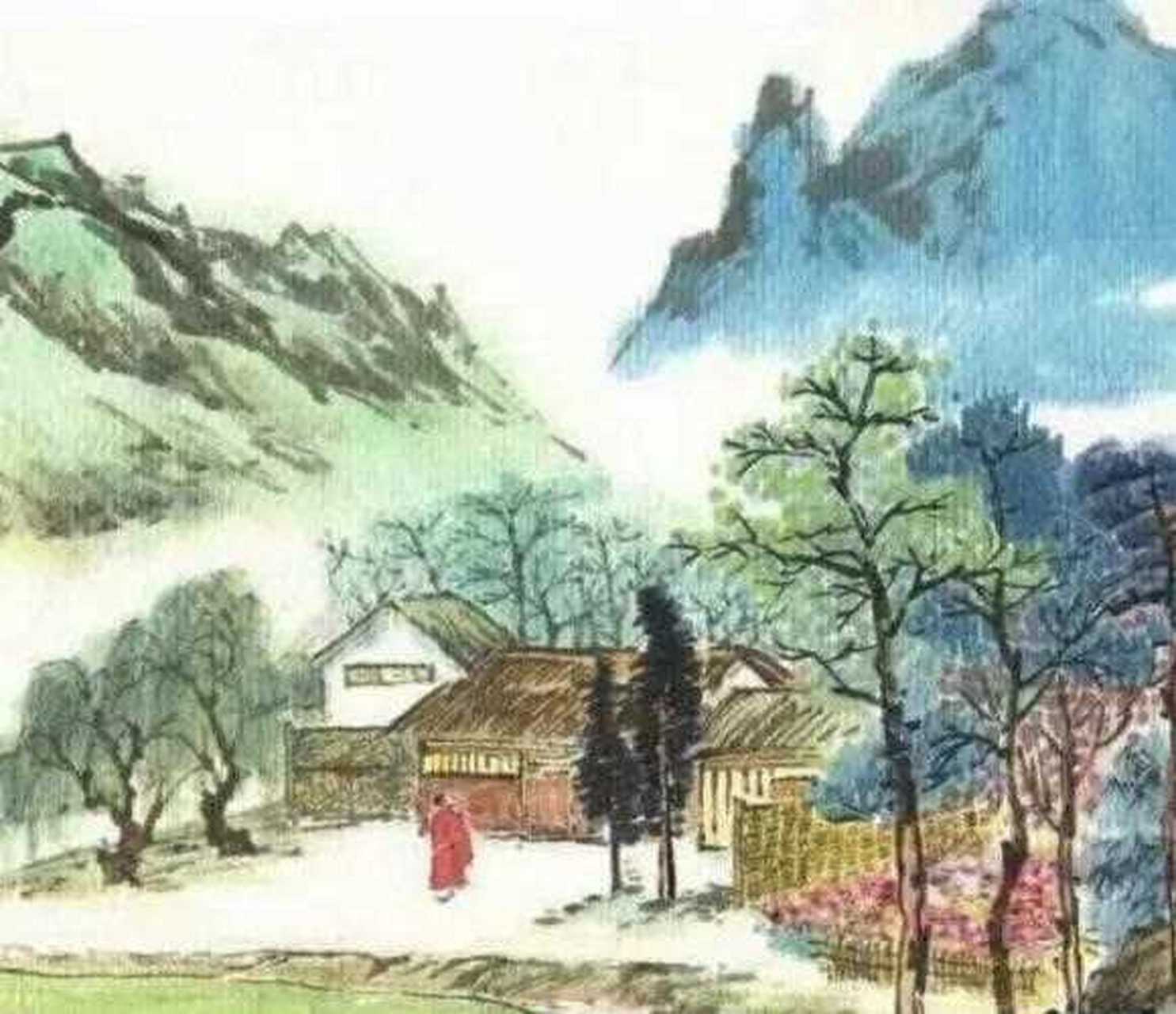 《渭川田家》是唐代诗人王维晚年的作品