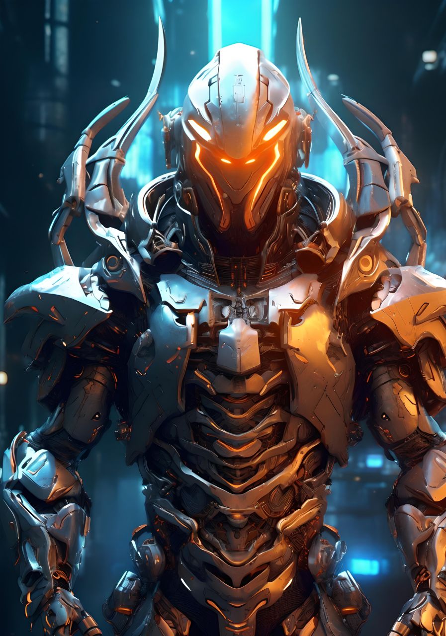 双鱼座##赛博朋克##图片##壁纸##机甲##二次元##骑士##今日星座运势