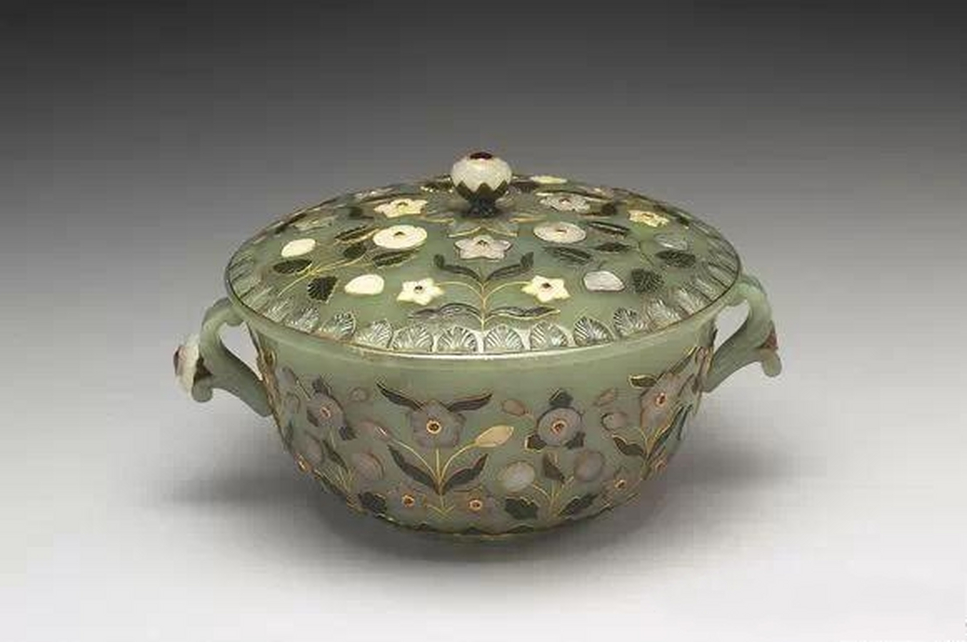 玉器# 这是台北故宫博物院收藏的一组清代痕都斯坦玉器.