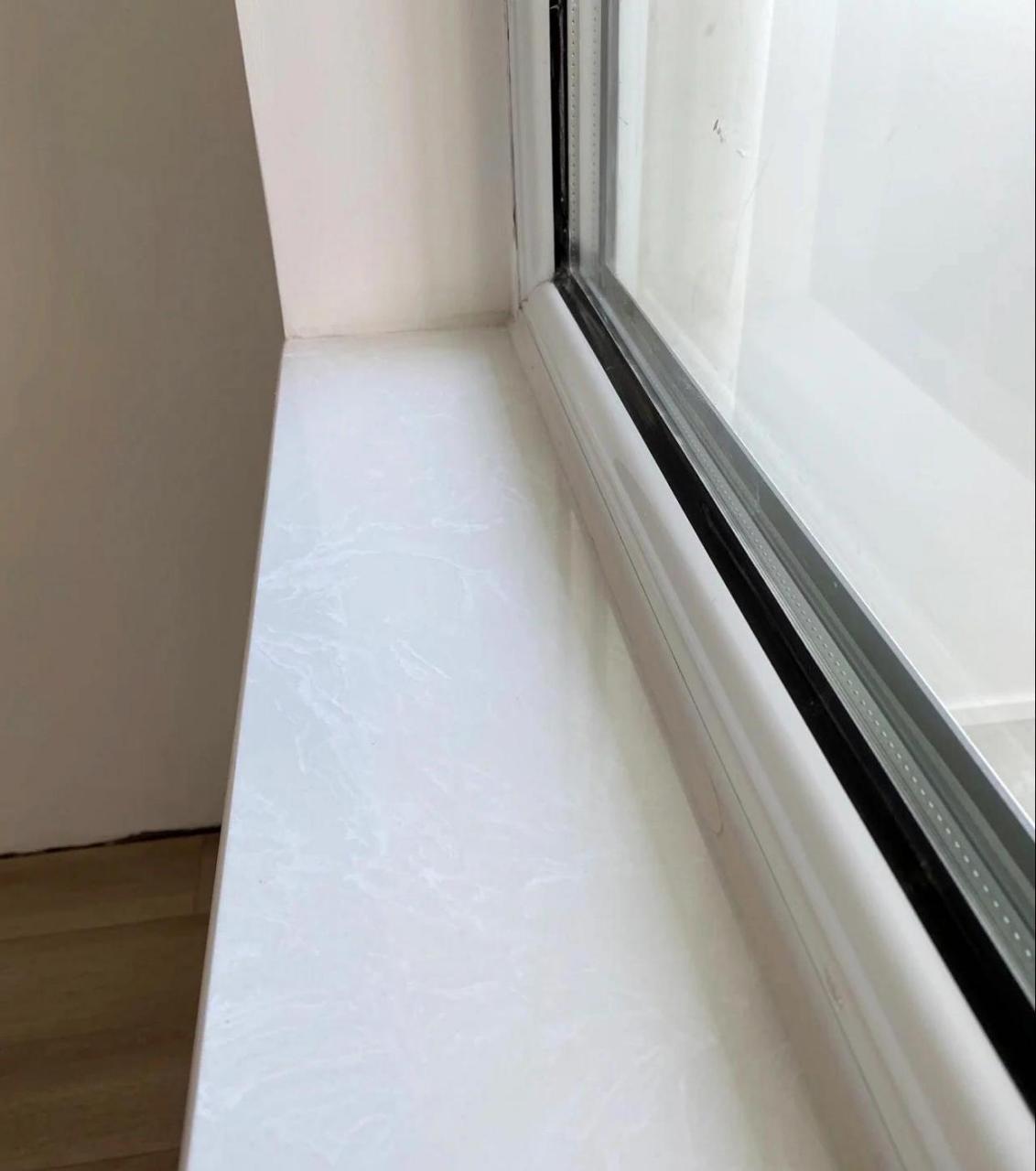 装修翻车虽迟但到窗台石我真的丑哭了 想要极简窗台石,只说了不要小
