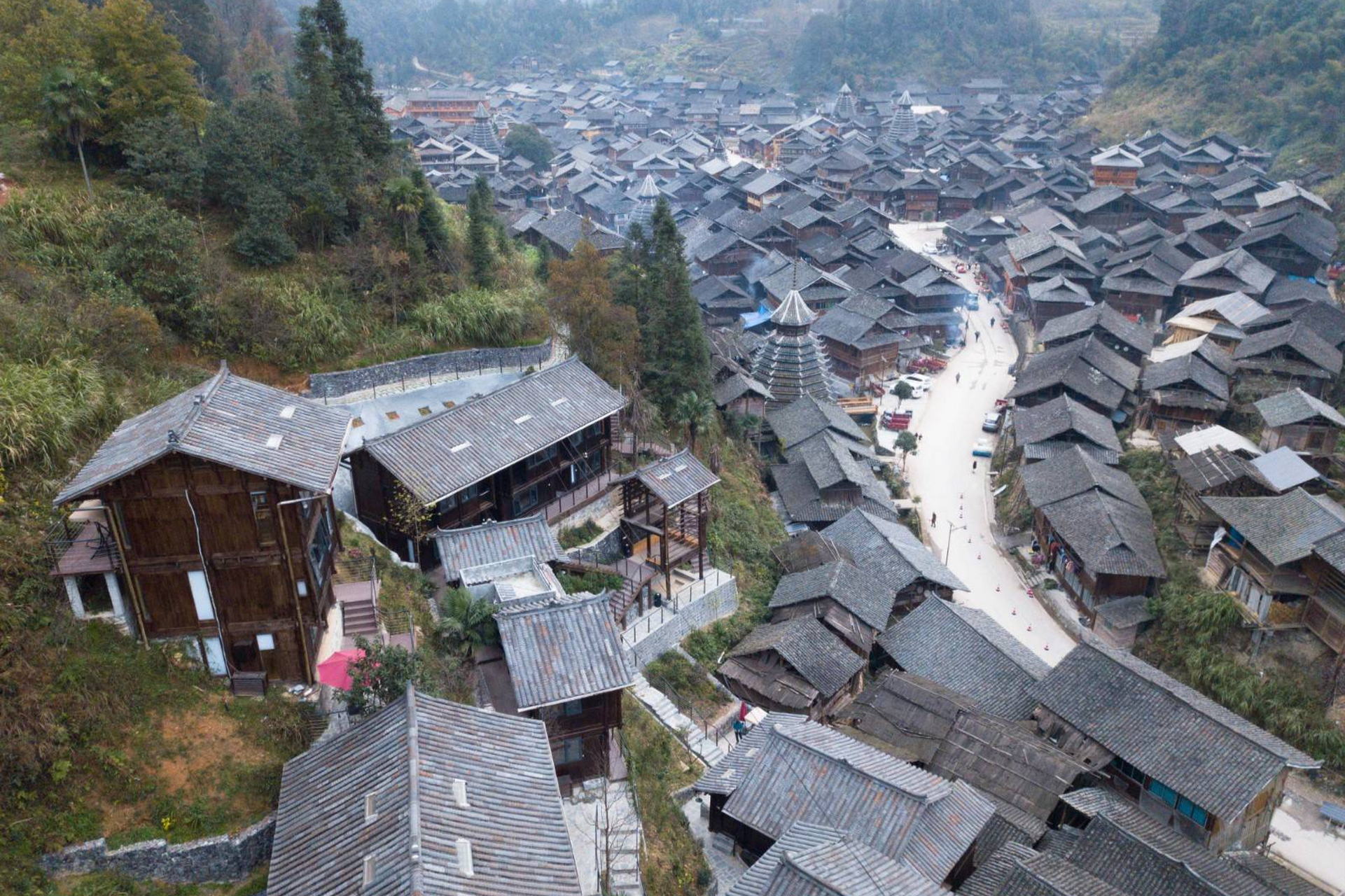 贵州黄岗侗寨,这里保留着原汁原味的侗族建筑和人文,你仿佛能听到古时