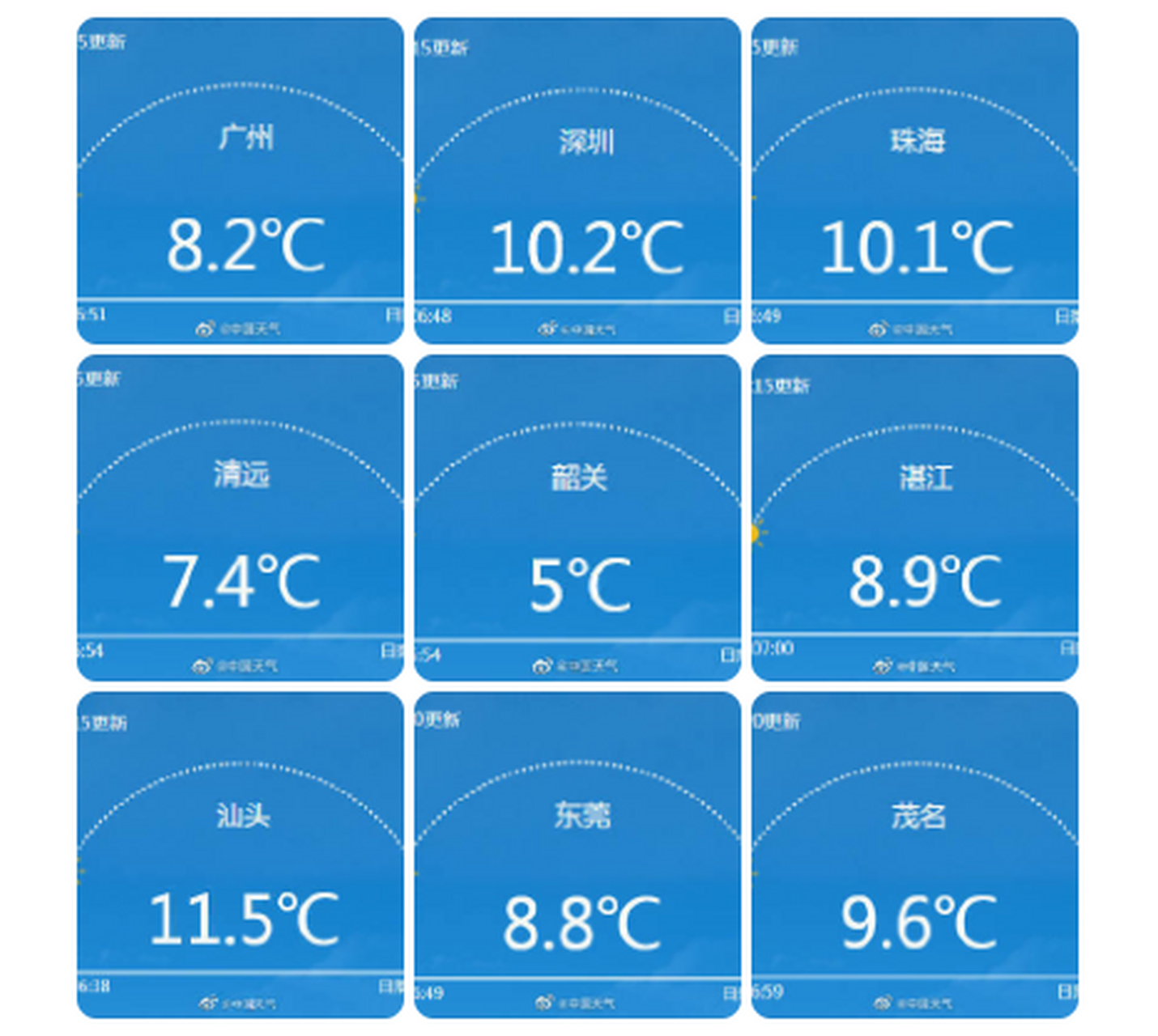 广东变成了广冻@广东"入冬困难,从夏天直接到冬天"这一说法早就名不