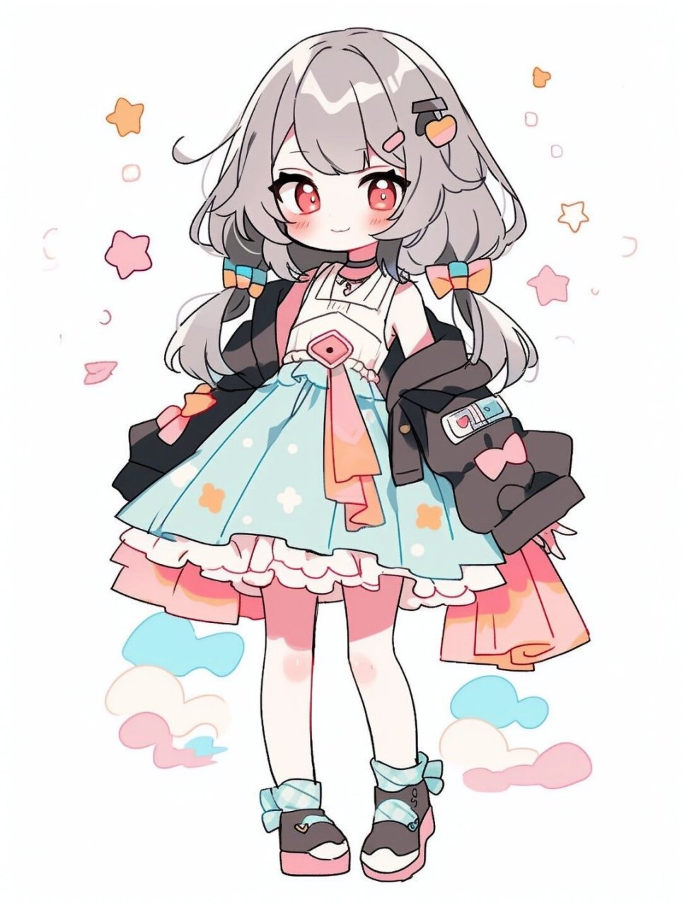 动漫人物 可爱女孩  动漫中有很多可爱的的女孩角色