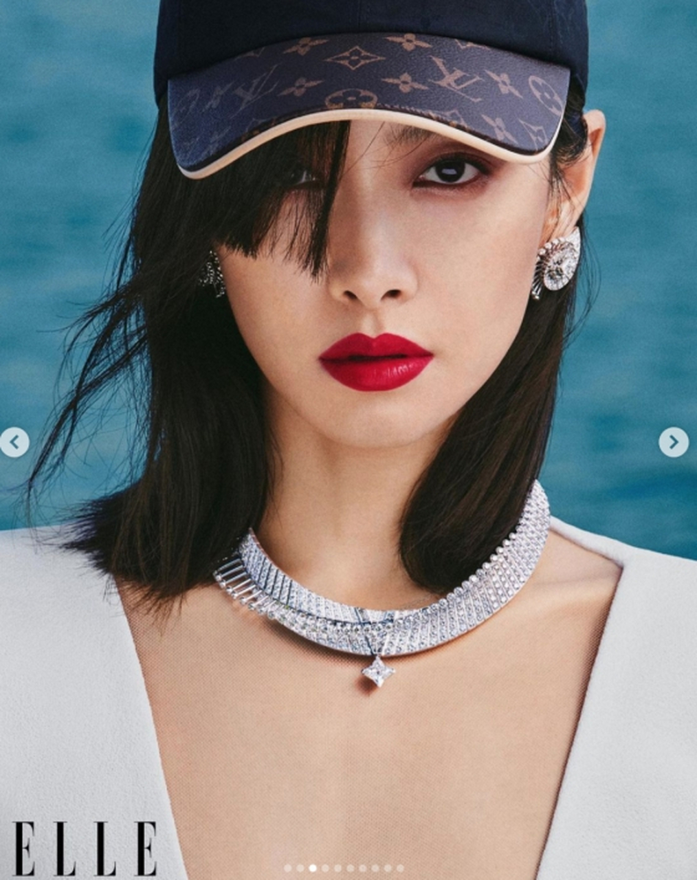 宋茜最新画报获韩网称赞,还被指撞脸《顶楼》"千瑞珍".