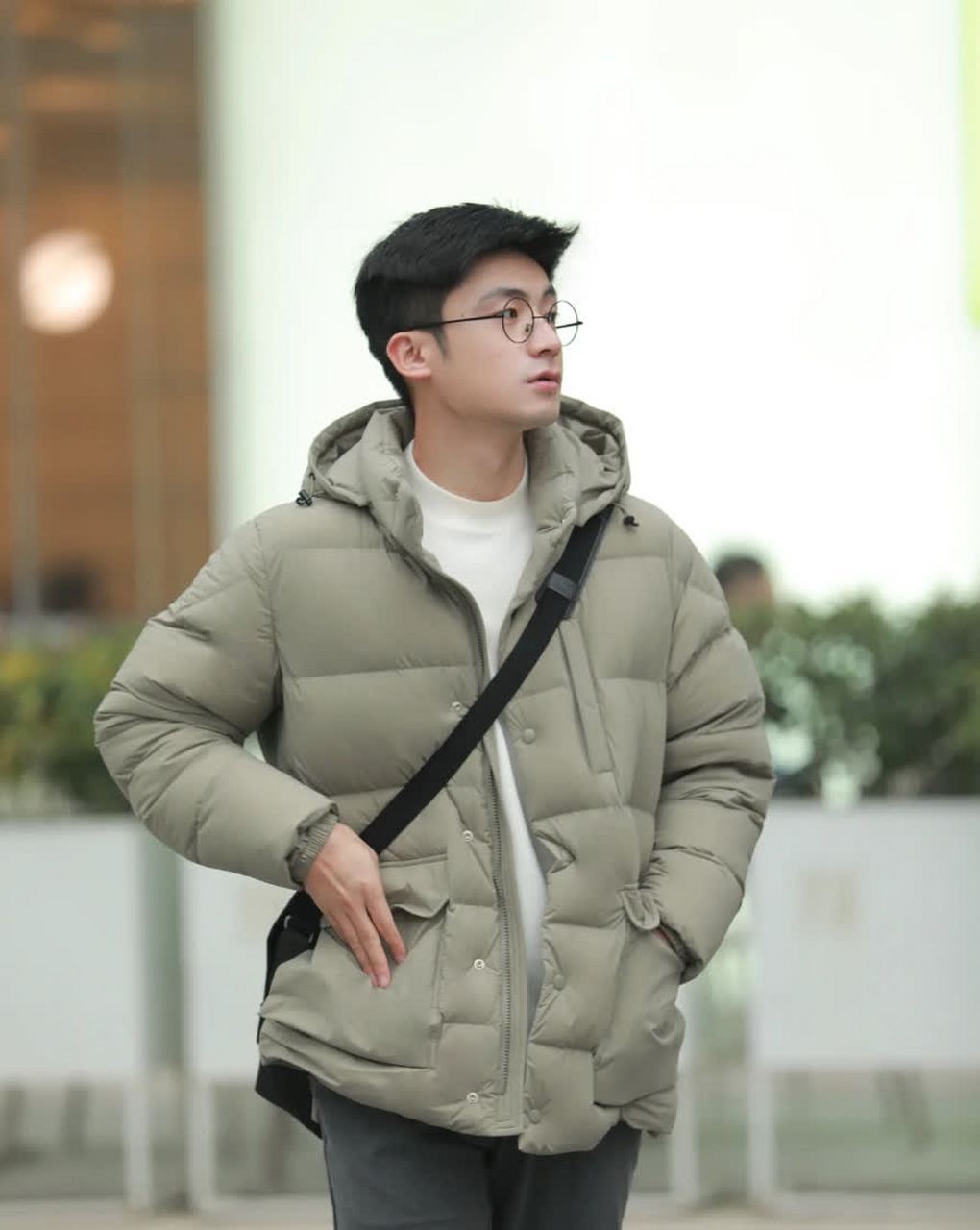 ootd秋冬男士通勤装,冬天也可以穿得很清新