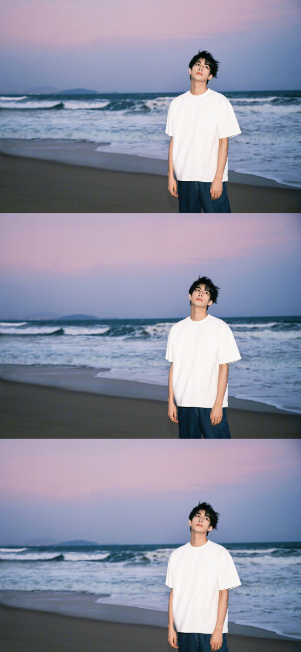 宋威龙壁纸#宋威龙海边氛围感大片