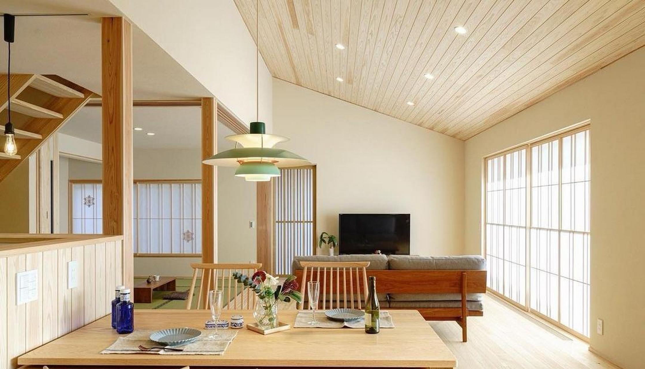 [三哈]100㎡的日式一户建,装修与田园风格如出一辙.