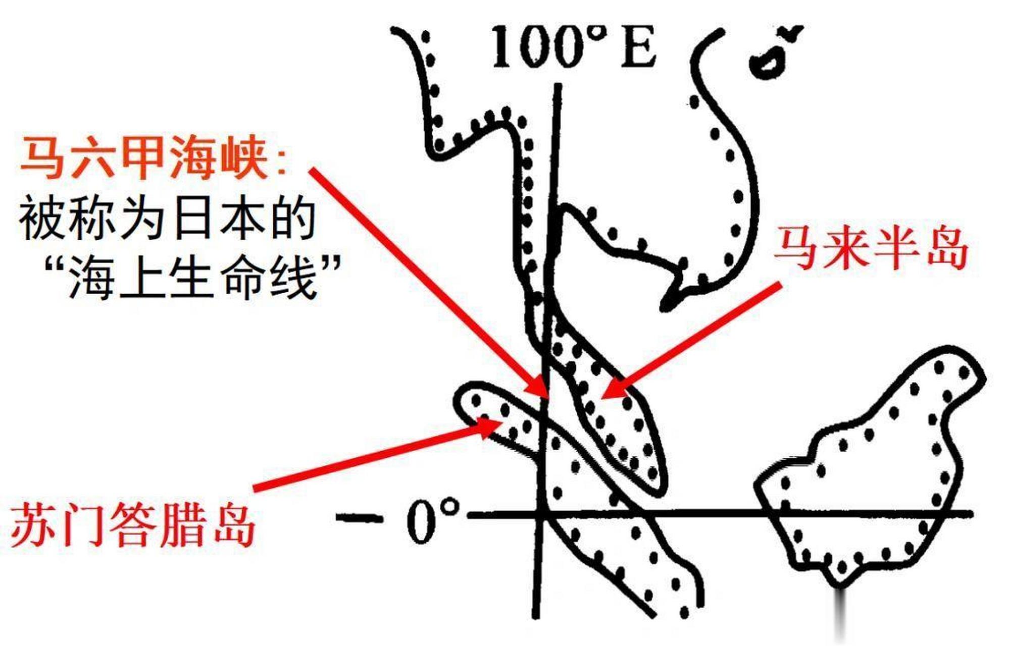 世界海峡地图简图图片