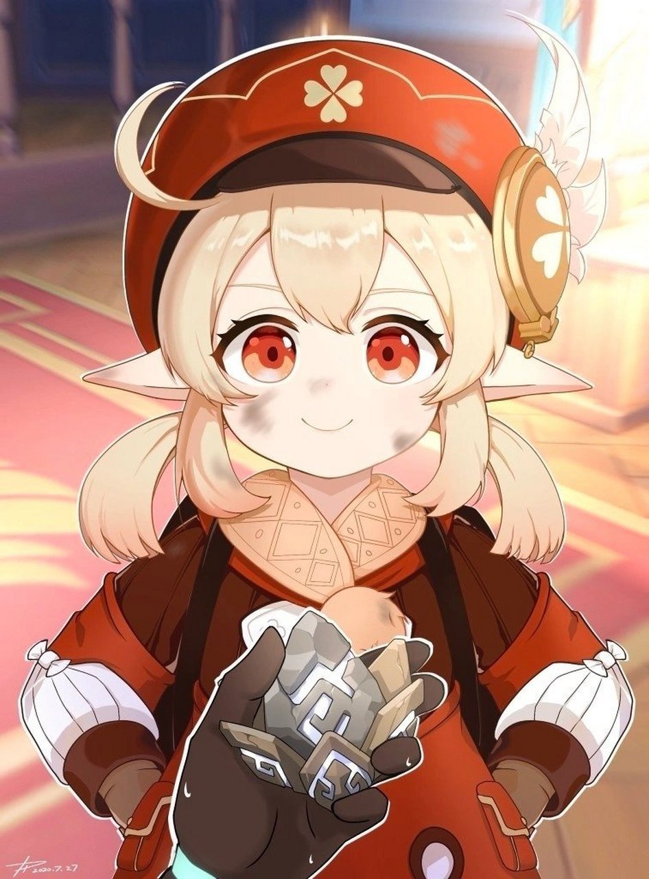 原神# 可爱的可莉壁纸[心]