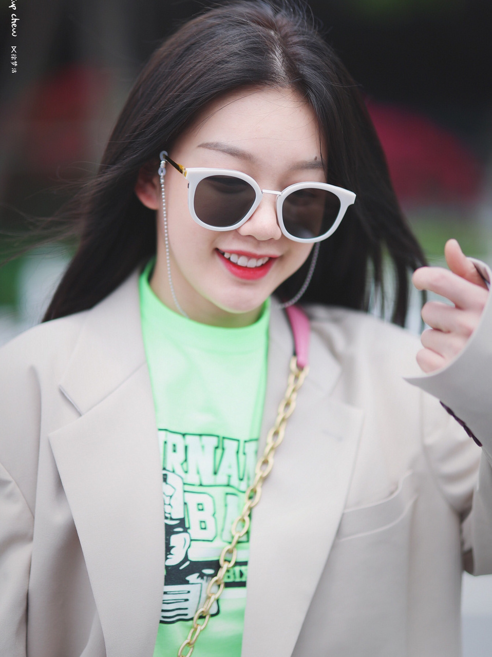 徐梦洁私服 小彩虹笑容也太甜太治愈了吧 徐梦洁的笑容真的超级治愈的