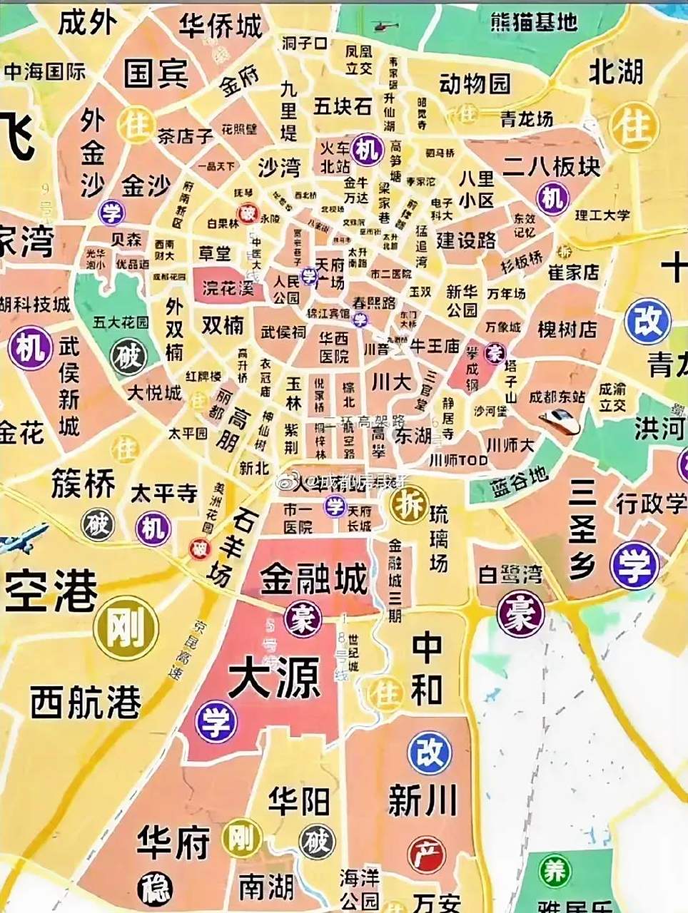 成都这个图好祥细呀!