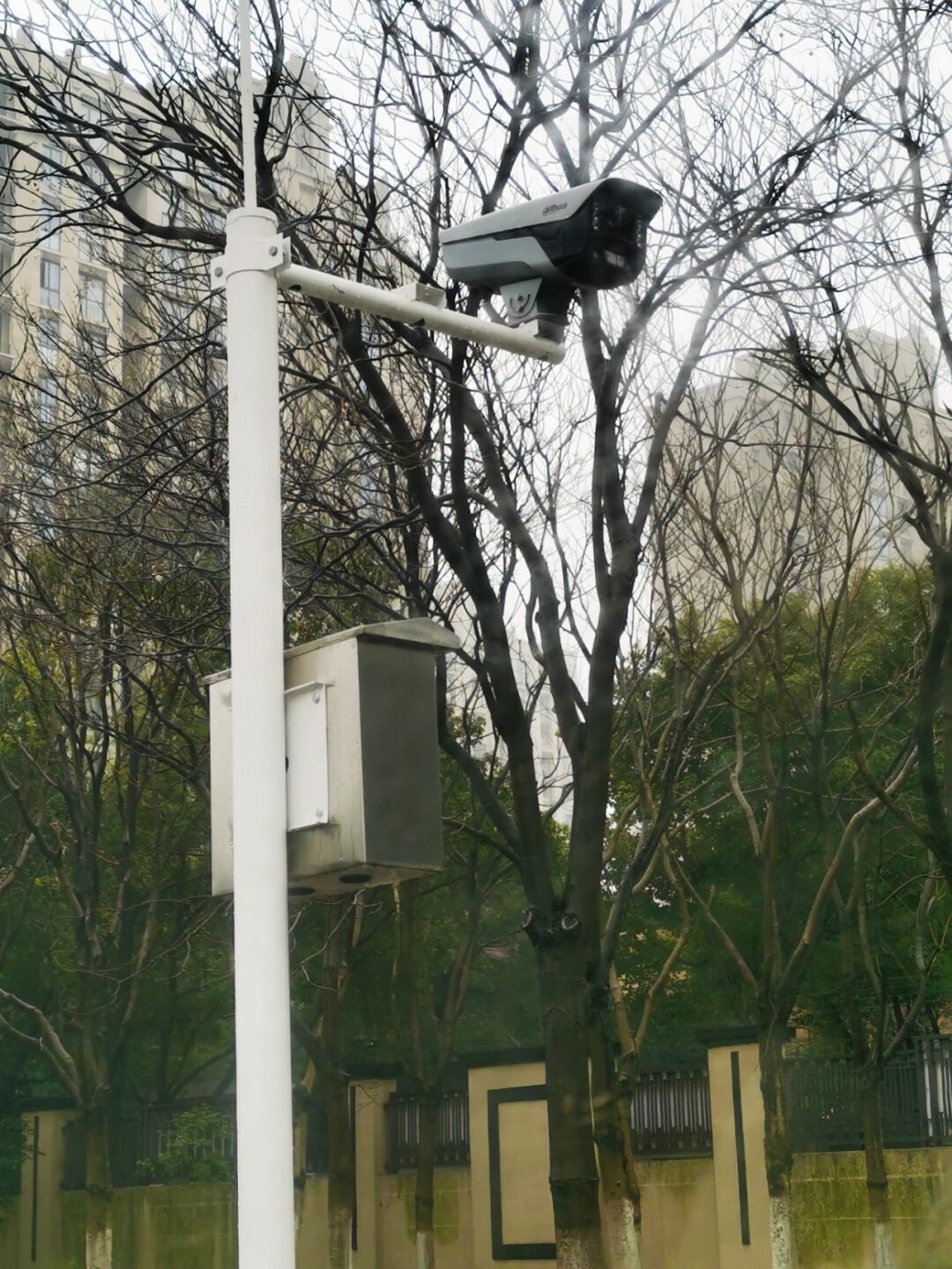 不懂就问,这种大摄像头监控啥 突然发现每条人行道路两头都安装了这种
