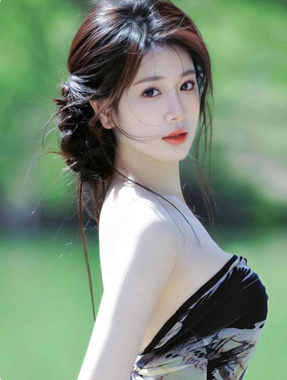 佳人回眸百媚生!穿的好看怎么会不好看