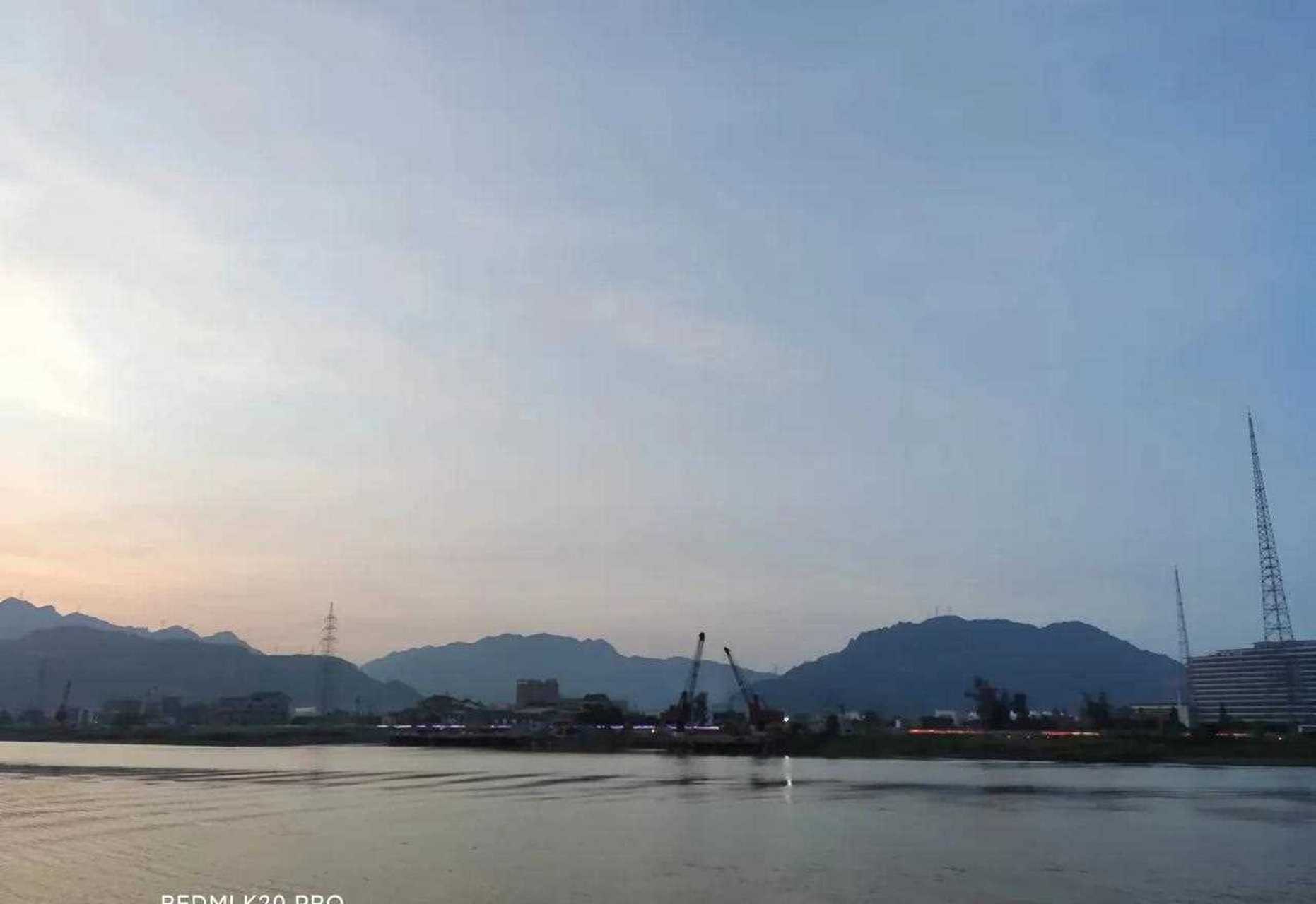 此景拍摄于龙港外滩,所拍.