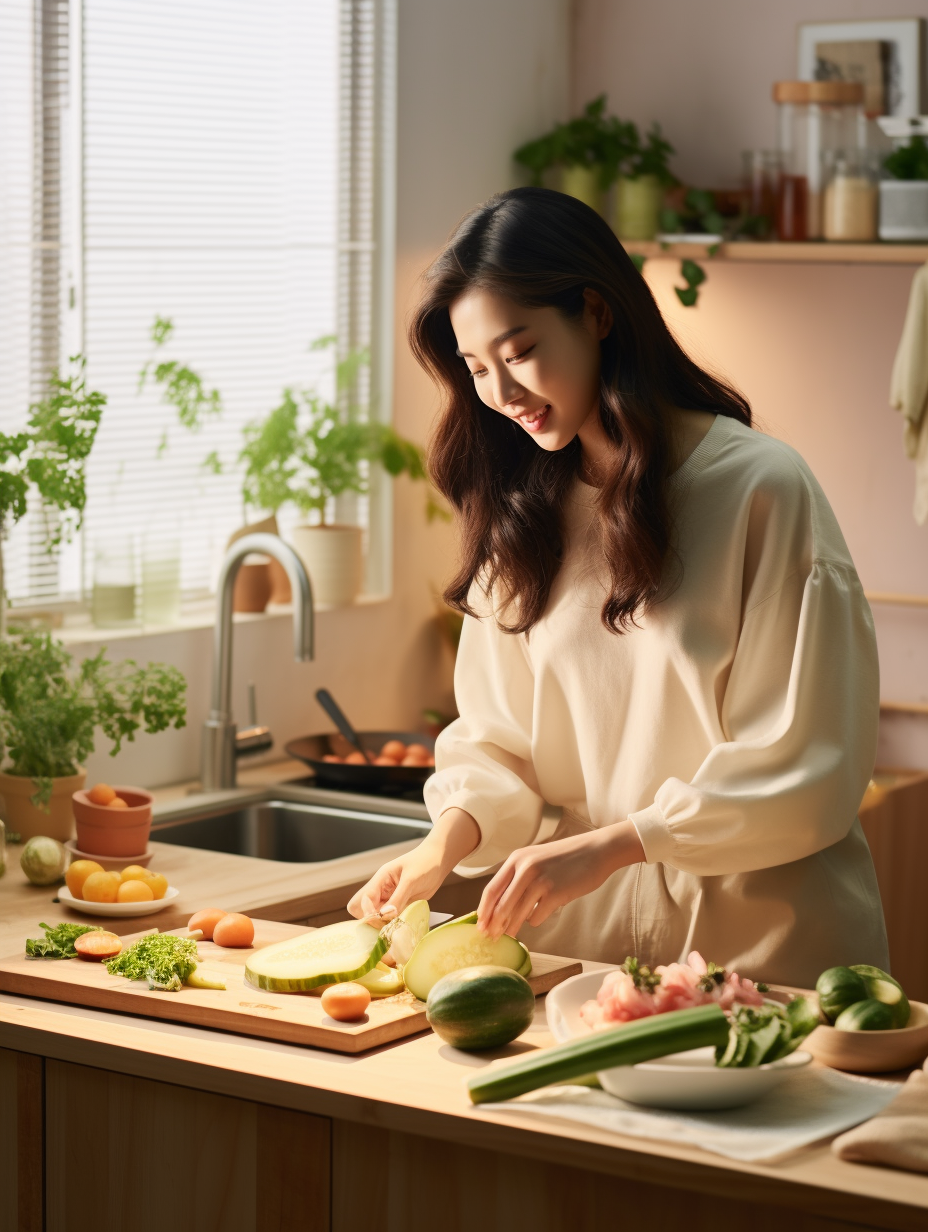 我的婆婆非常疼爱我,总是想尽办法照顾我