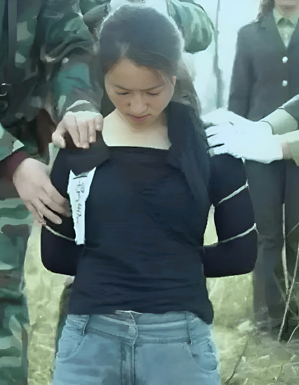 1994年,董晓晴被押赴刑场,即将被执行死刑!