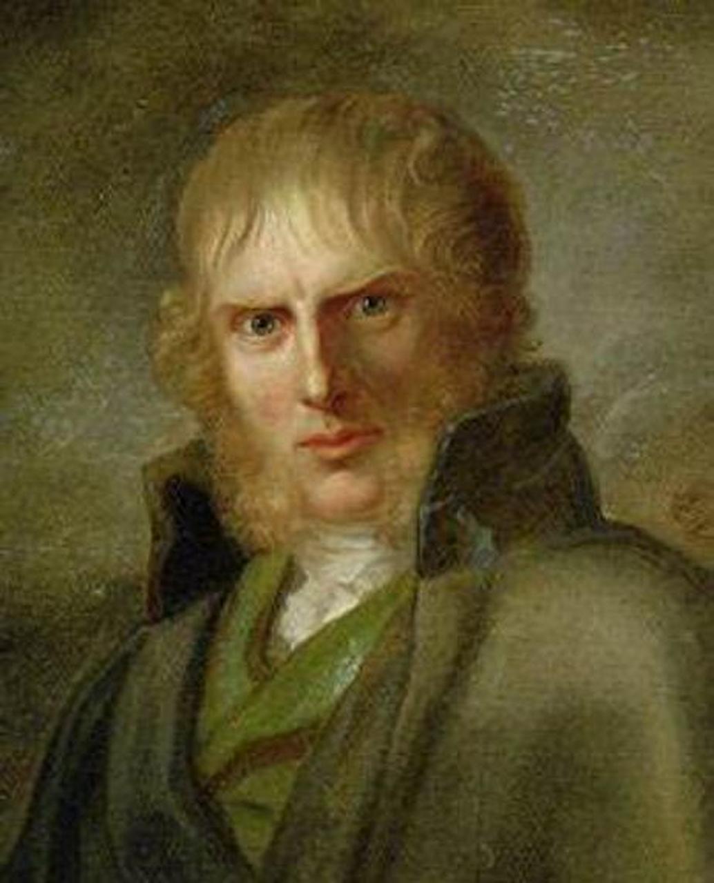 评价弗里德里希的画作《雾海上的漫游者》.  弗里德里希是德国浪漫主