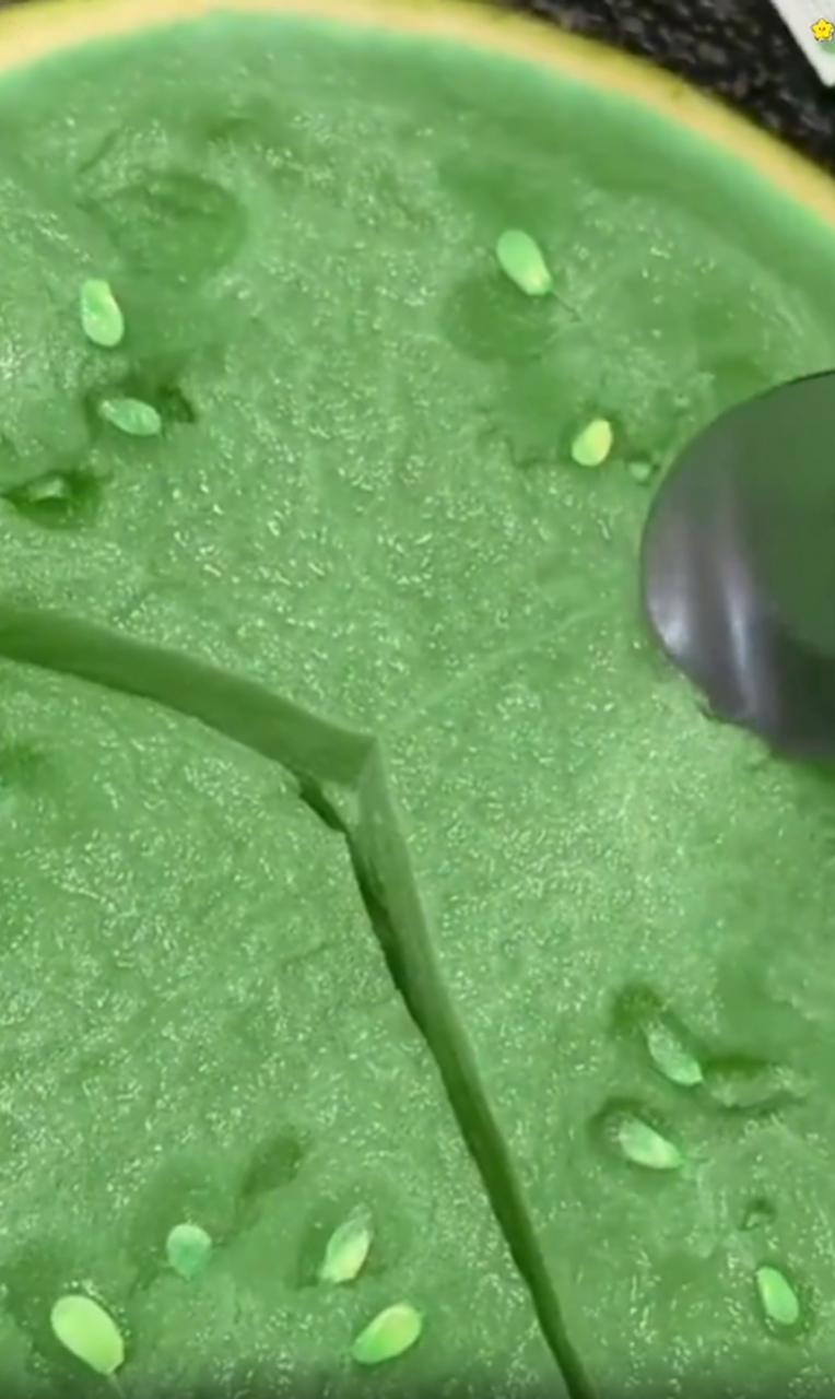 西瓜竟然有绿瓤的,大家吃过吗?