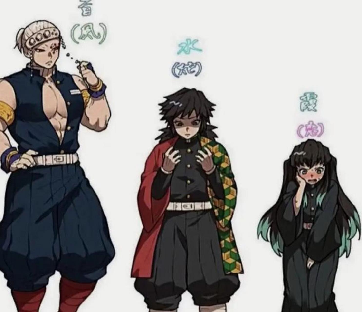 九月动态激励计划#  鬼灭之刃九柱灵魂互换 你们知道他们都是谁吗 有