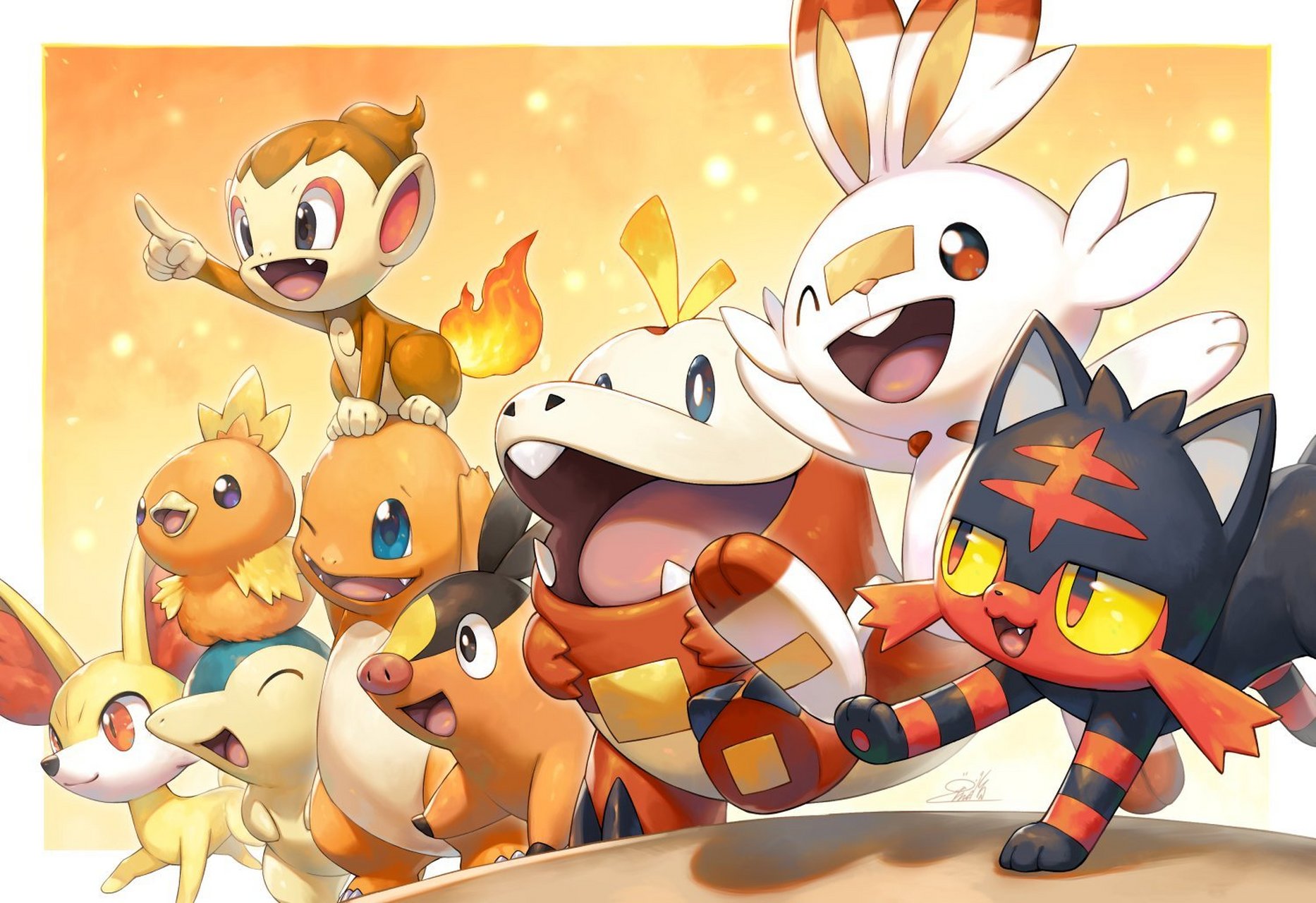 御三家 #宝可梦