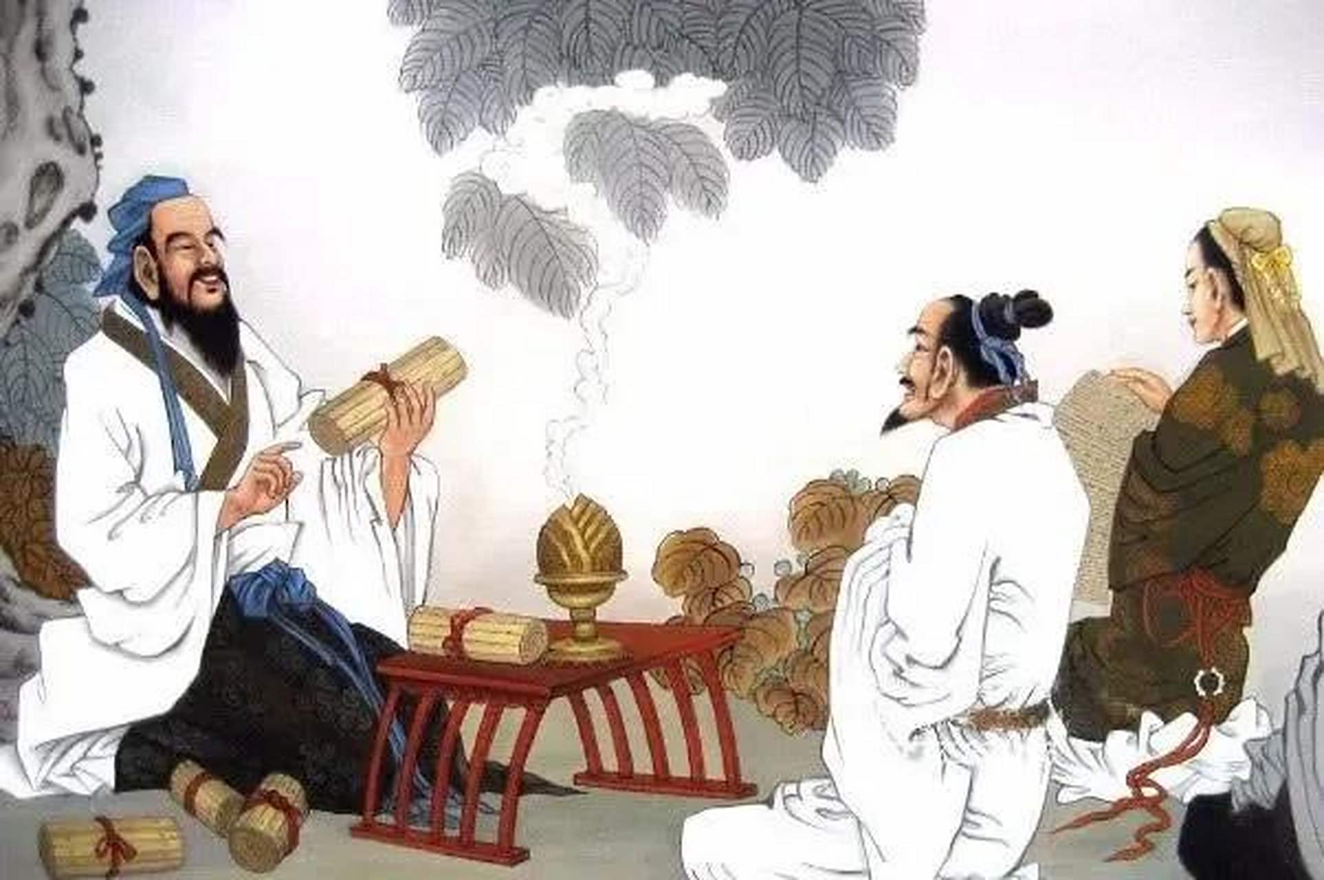 "学生们有些不解,孔子怎么给仲弓这么高的评价呢?