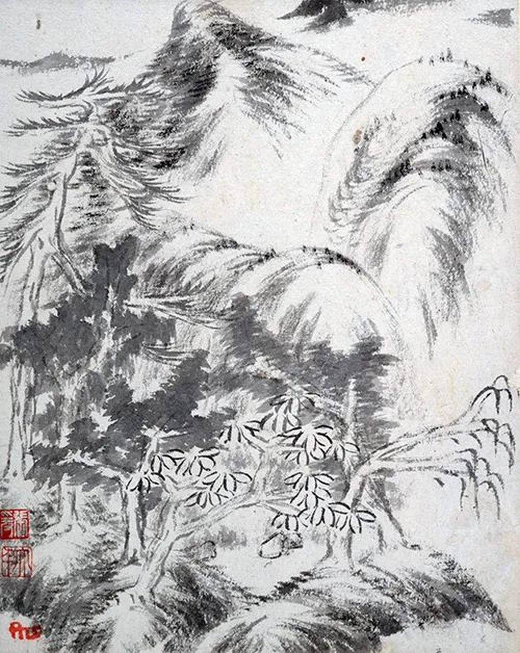 北京画家寒山图片