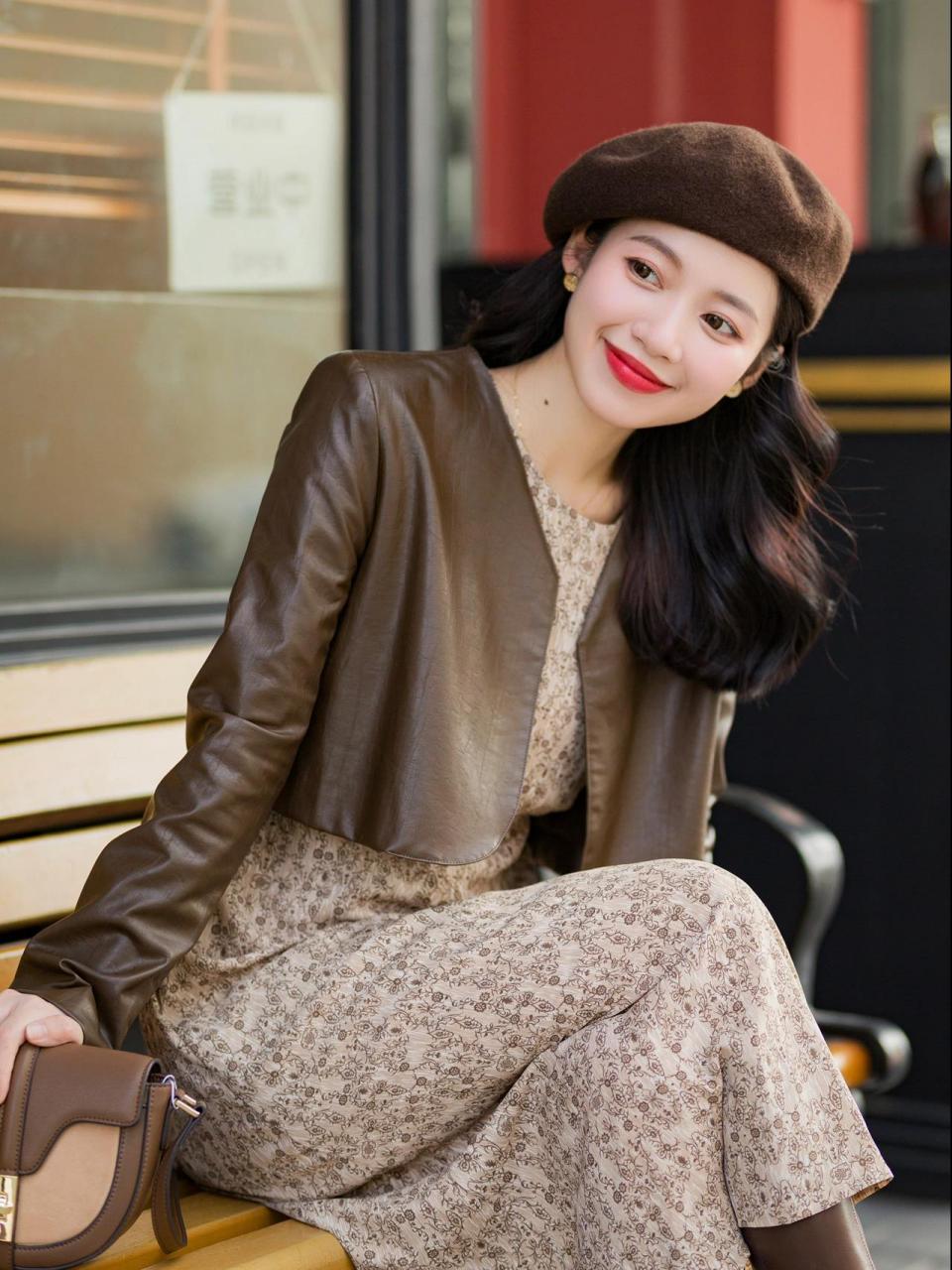 咖色系ootd| 是入秋最爱的焦糖栗子色 96  入秋的咖色系真的是绝绝