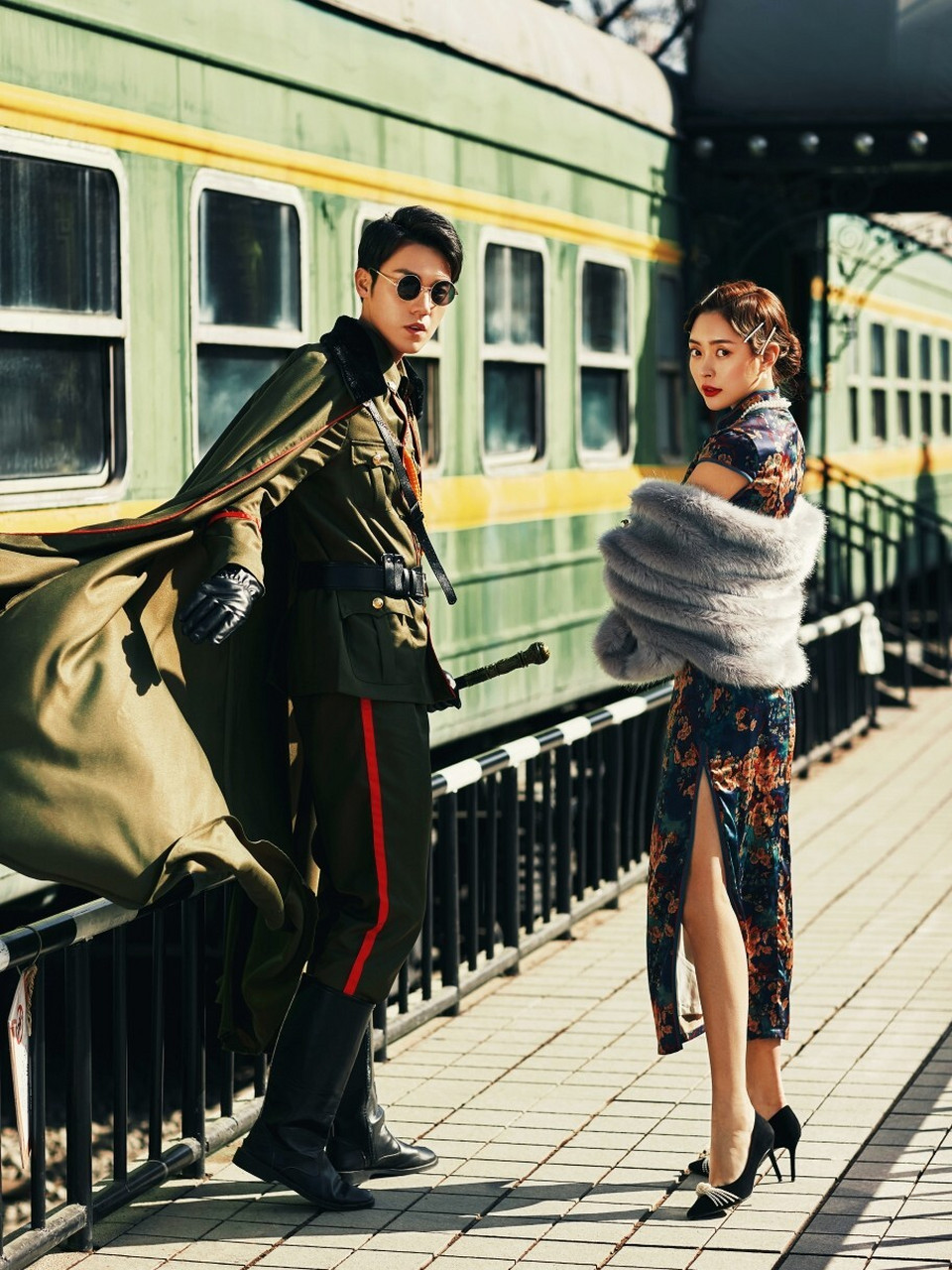 定了,就这套霸气军阀婚纱照 集美们看过来,对历史追根溯源,西安民国