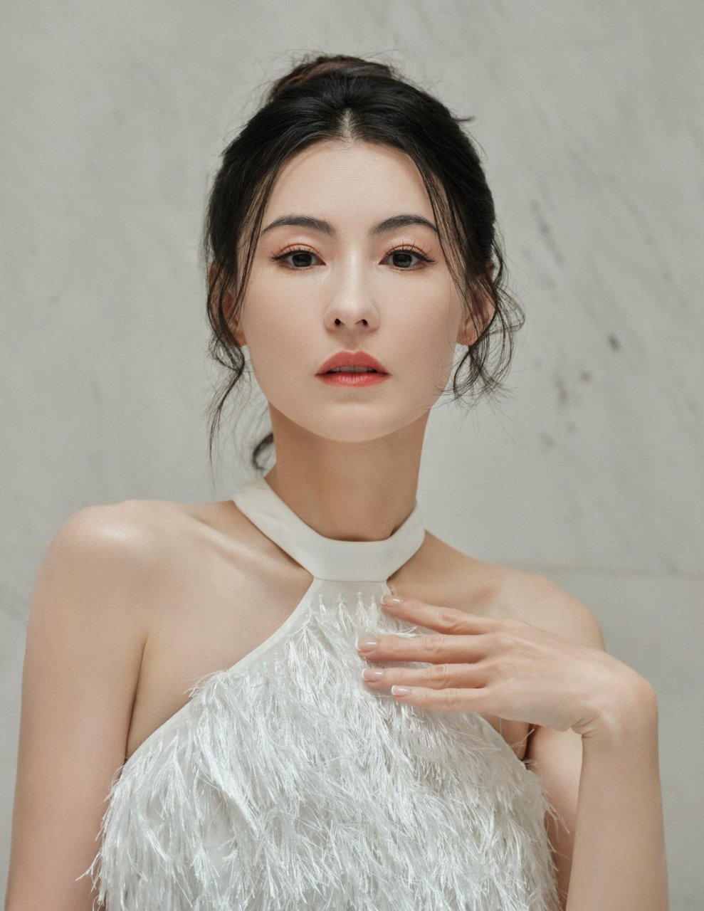 张柏芝 惊喜现身重庆参加活动.