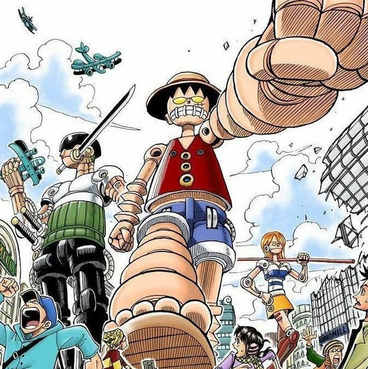 机器人路飞#海贼王