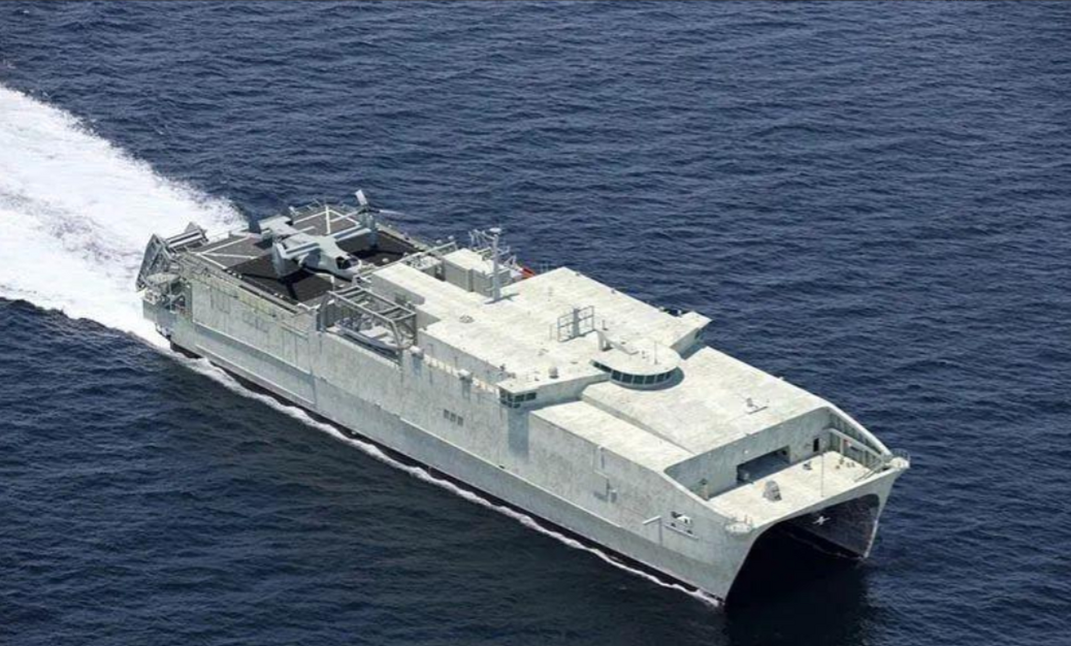 2022年9月,美国海军的"先锋"级快速远征运输船"阿巴拉契科拉"号(epf