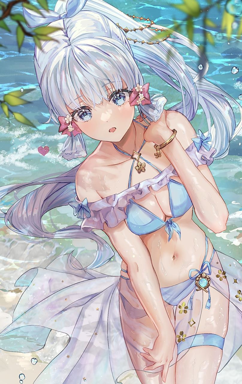 泳装神里绫华 画师:い酢ず