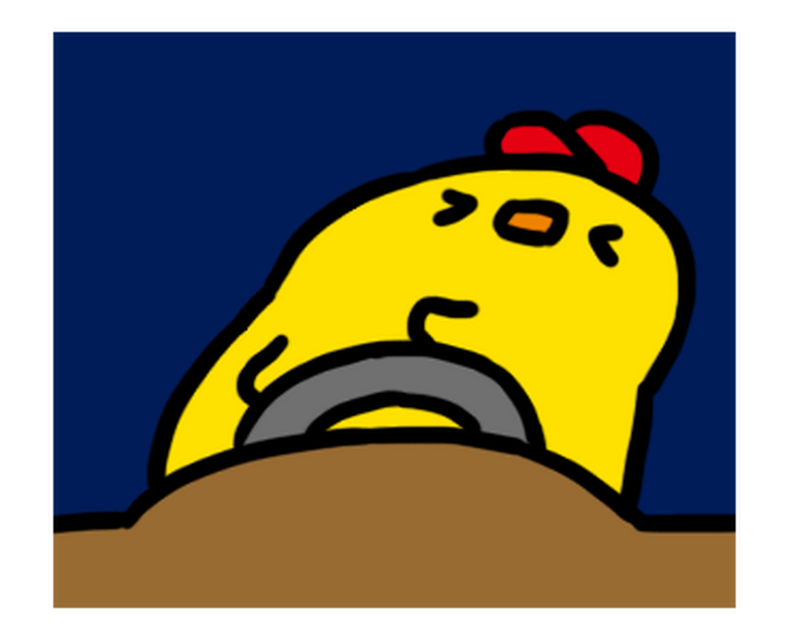 line表情包丨软萌小鸡表情包